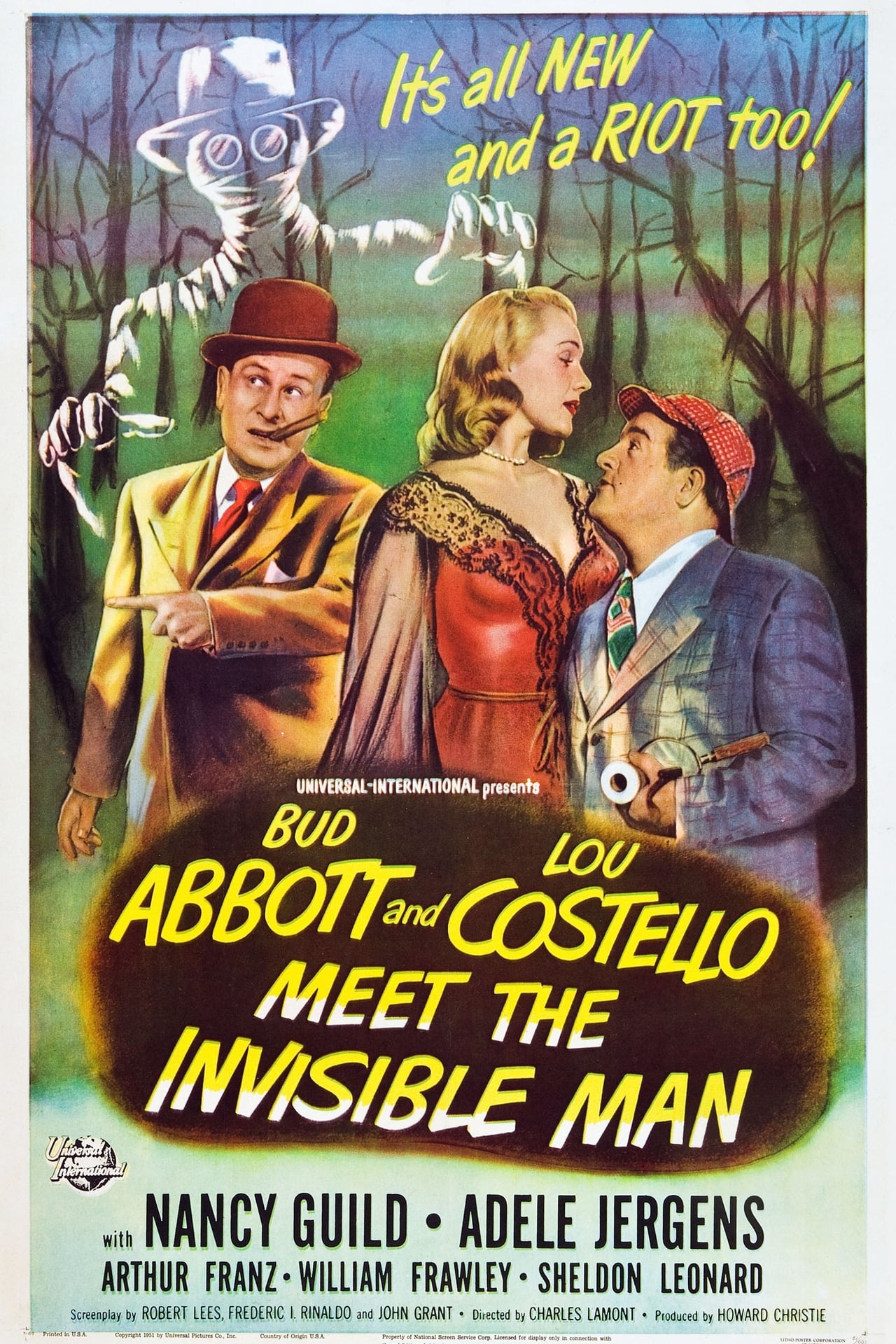 Abbott And Costello Meet The Invisible Man (1951)