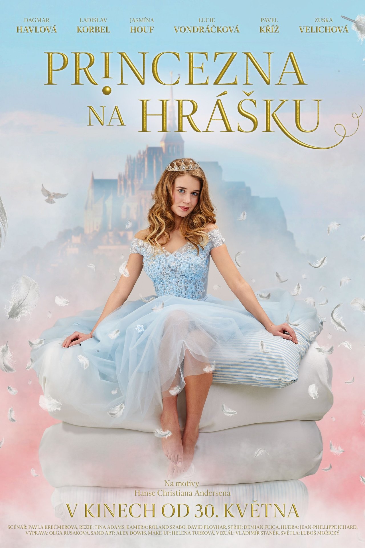 Princezna na hrášku poster