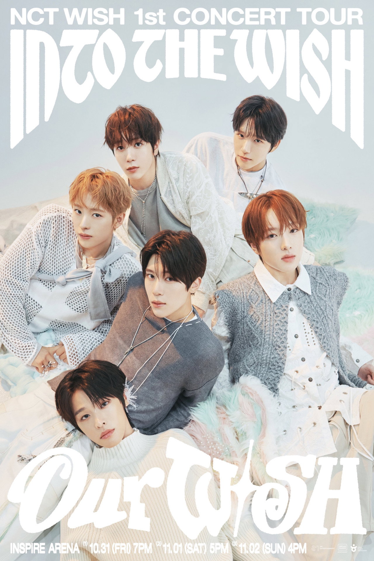 NCT WISH 1st CONCERT TOUR 'INTO THE WISH: Our WISH' IN INCHEON poster