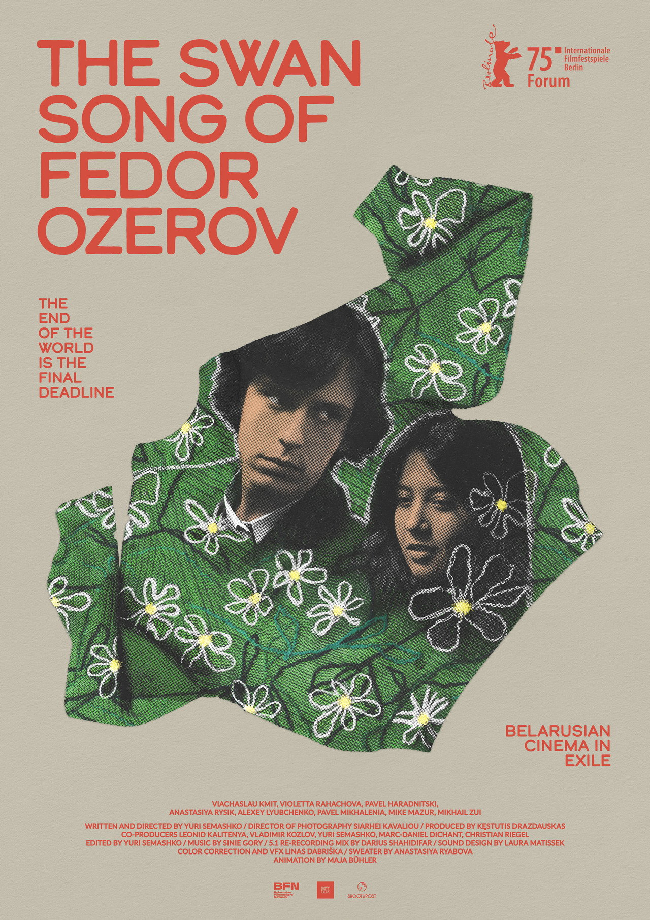 Fiodoro Ozerovo gulbės giesmė filmaffisch
