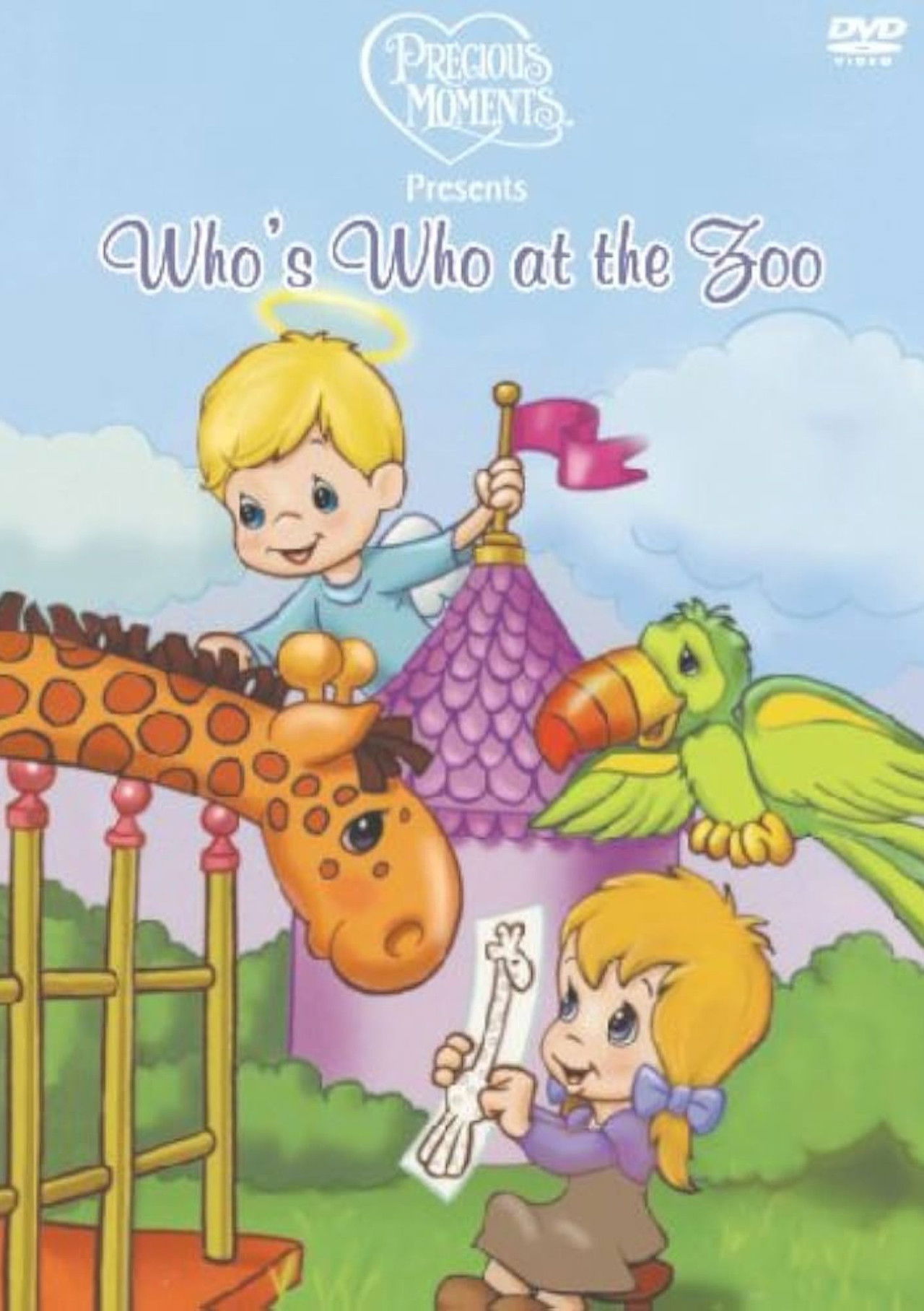 Precious Moments: Who's Who at the Zoo? Backdrop