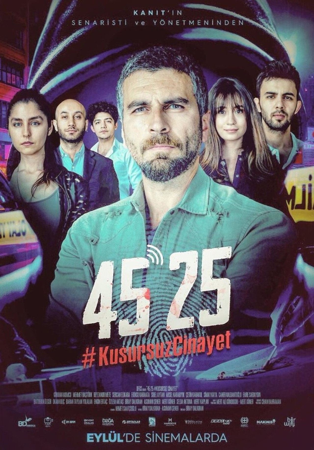 45-25 #KusursuzCinayet filmaffisch