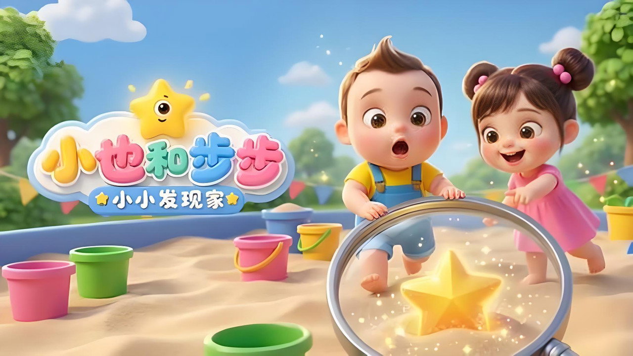 Backdrop for 小也和步步 小小发现家