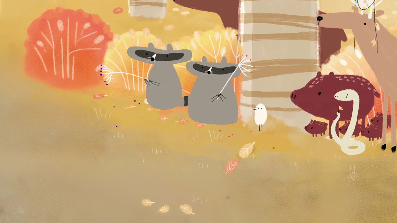 The Last Day of Autumn Backdrop