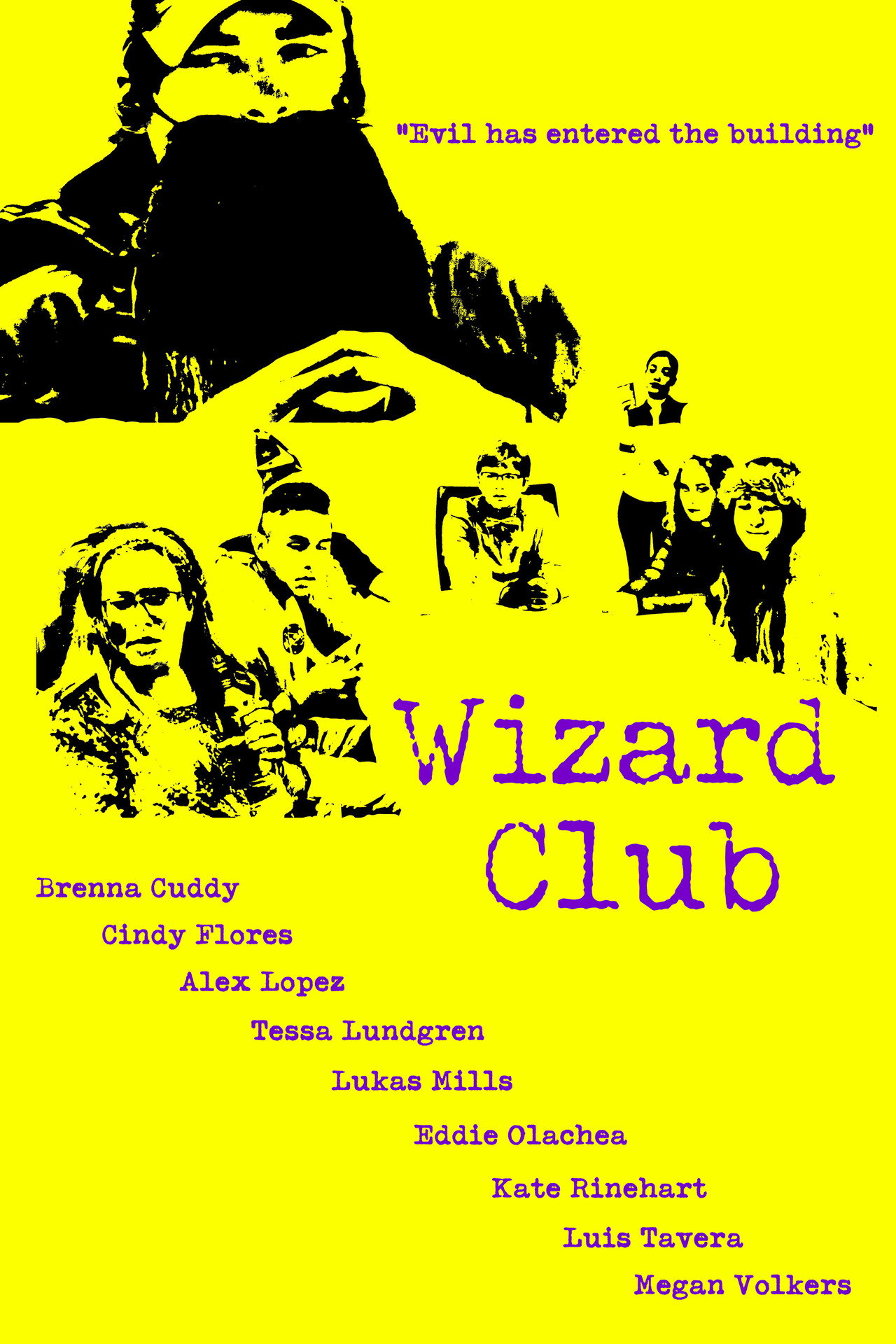 Wizard Club Backdrop