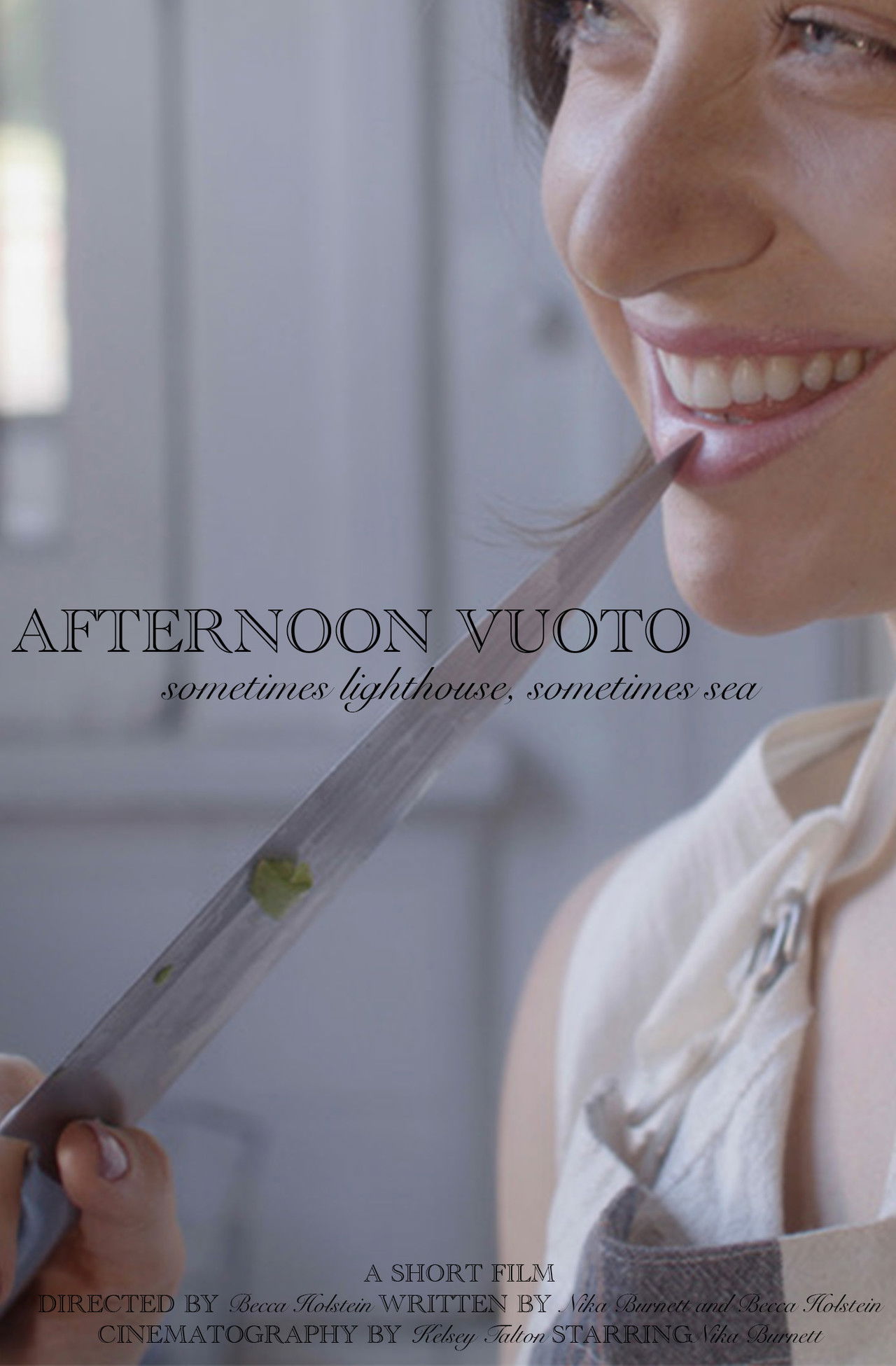 Afternoon Vuoto: Sometimes Lighthouse Sometimes Sea Backdrop