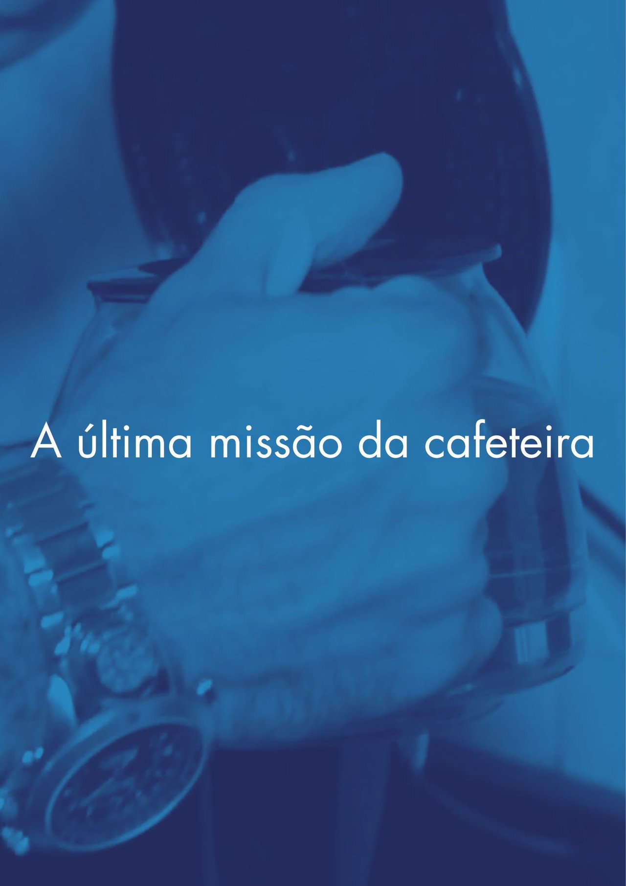 A última missão da cafeteira Backdrop