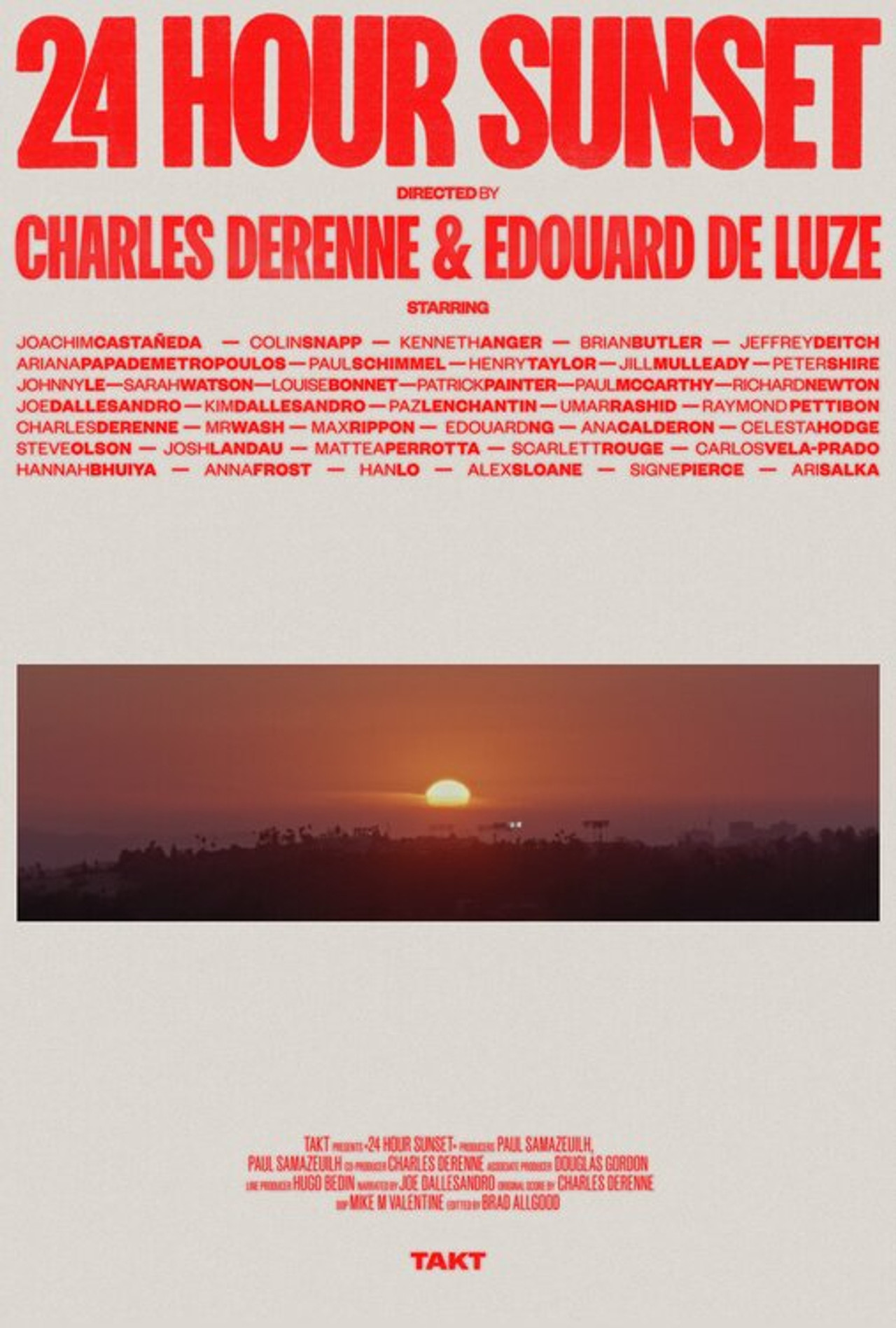 24 Hour Sunset poster