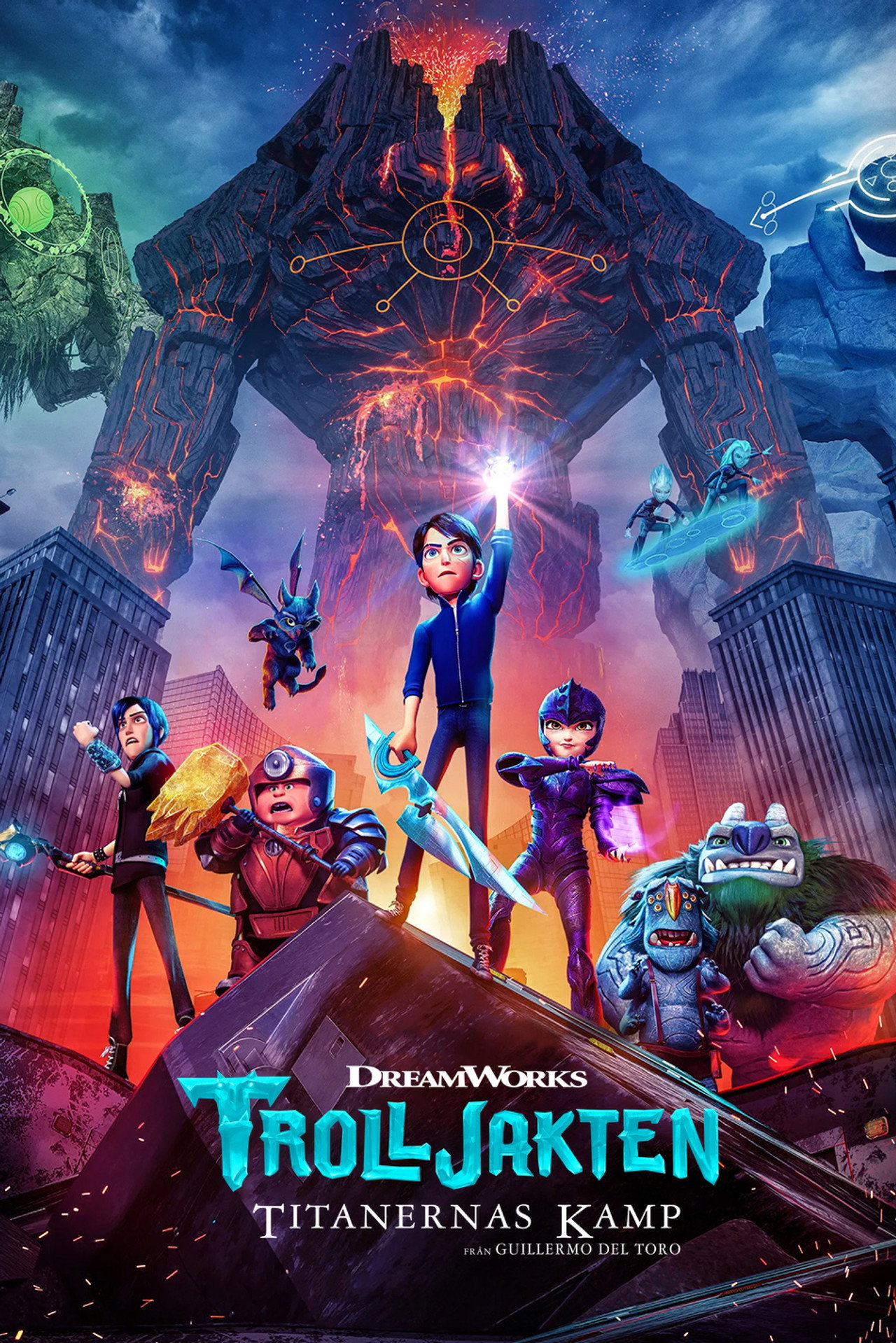 Trolljakten: Titanernas kamp filmaffisch