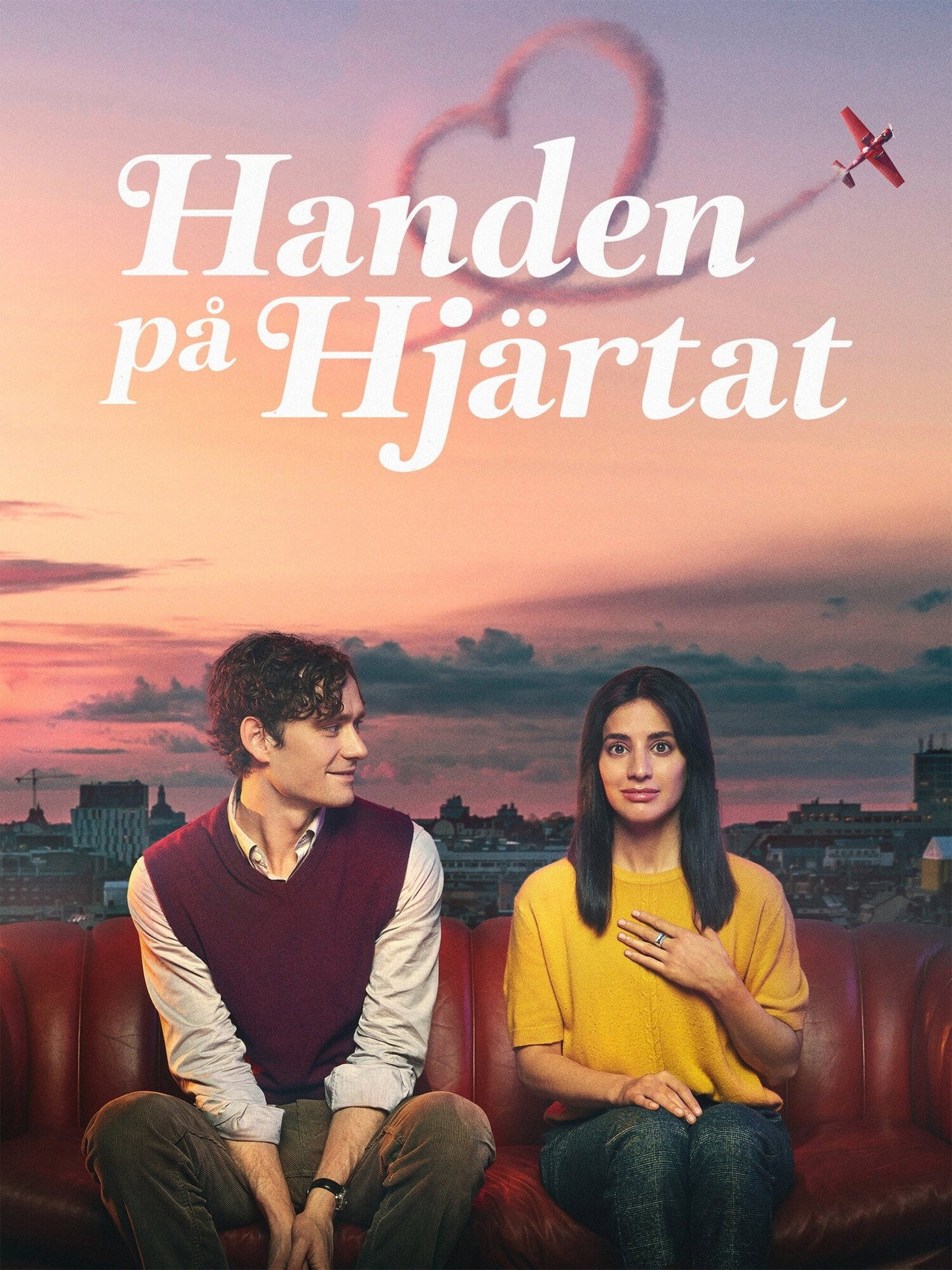Handen på hjärtat affisch