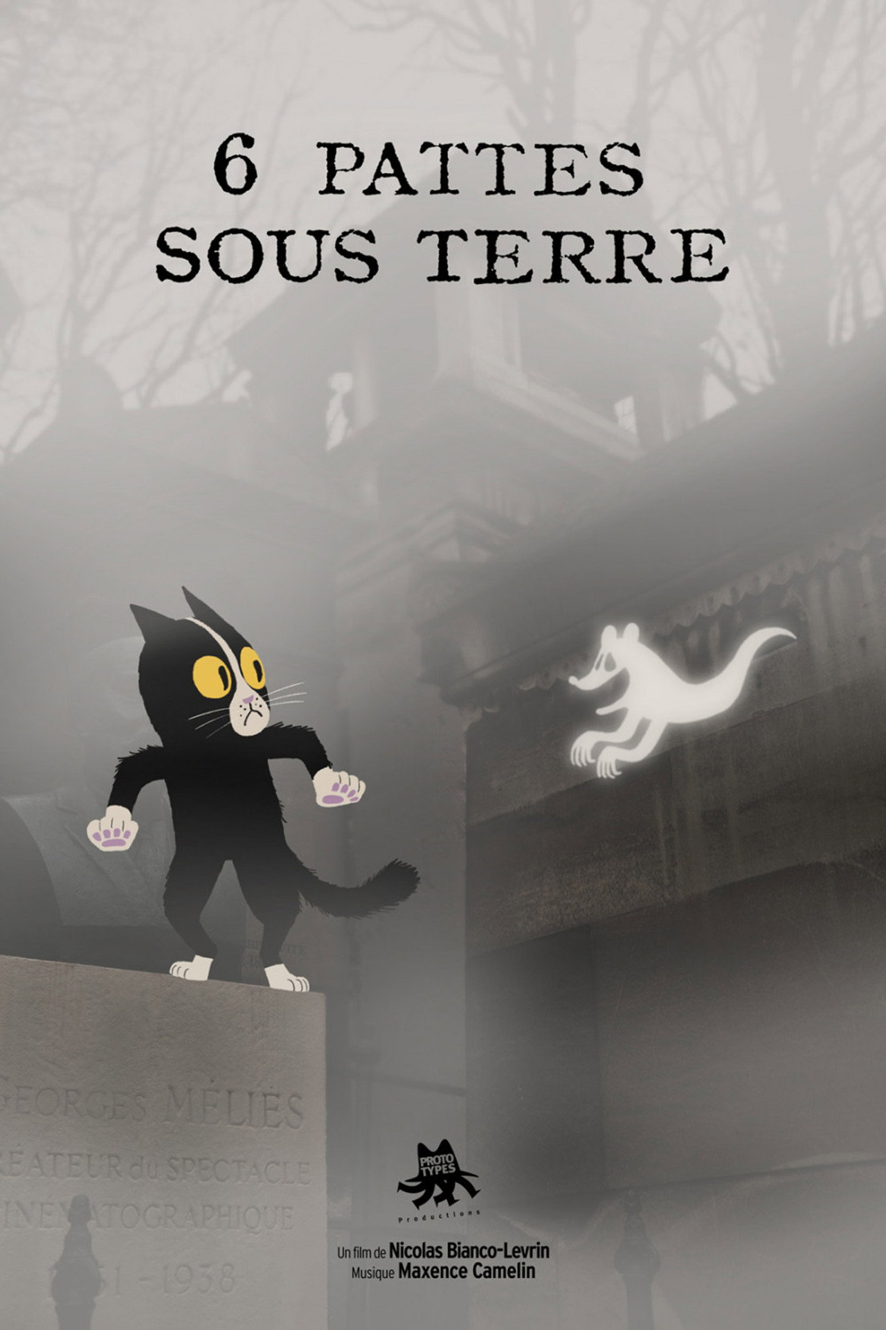 6 Pattes sous terre filmaffisch