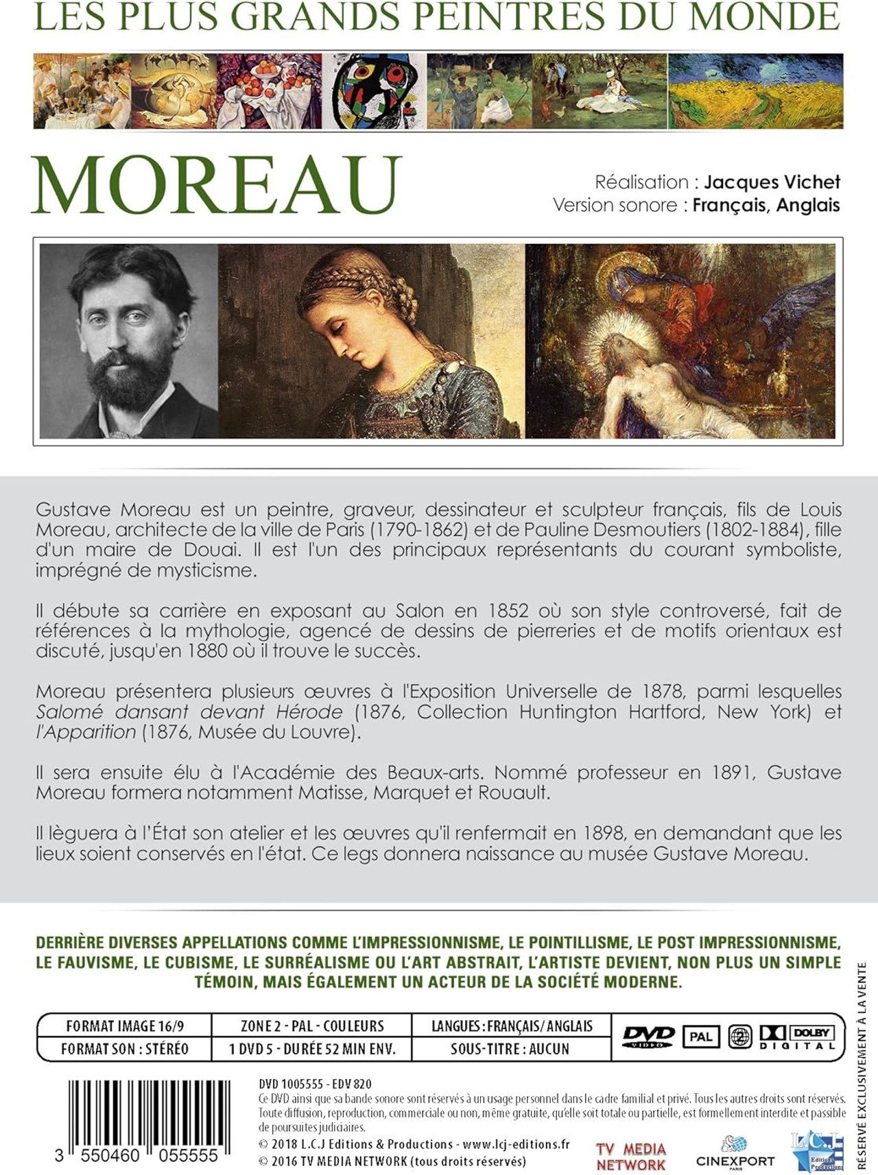 The Greatest Painters of the World : Gustave Moreau