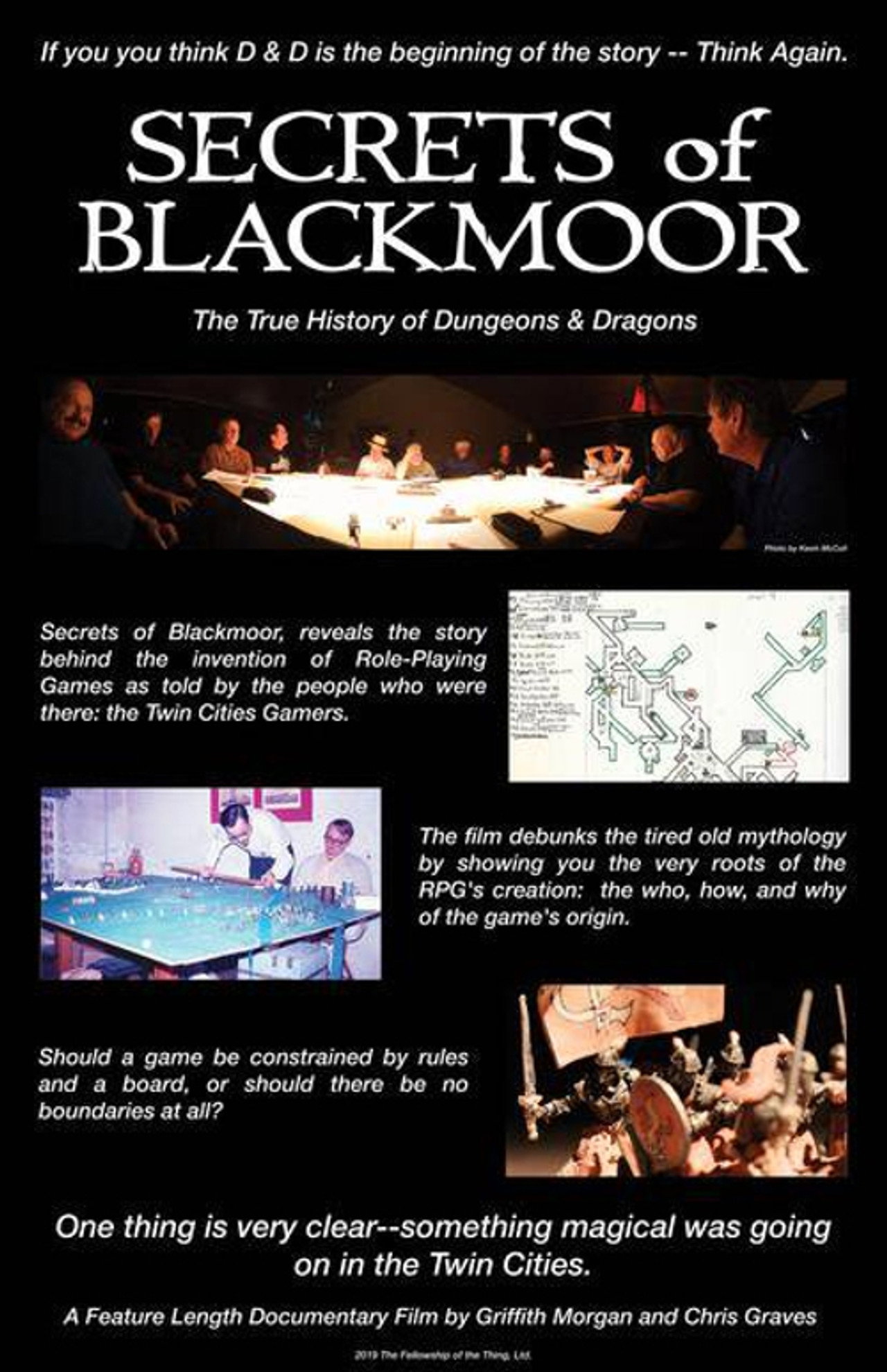 Secrets of Blackmoor: The True History of Dungeons & Dragons filmaffisch