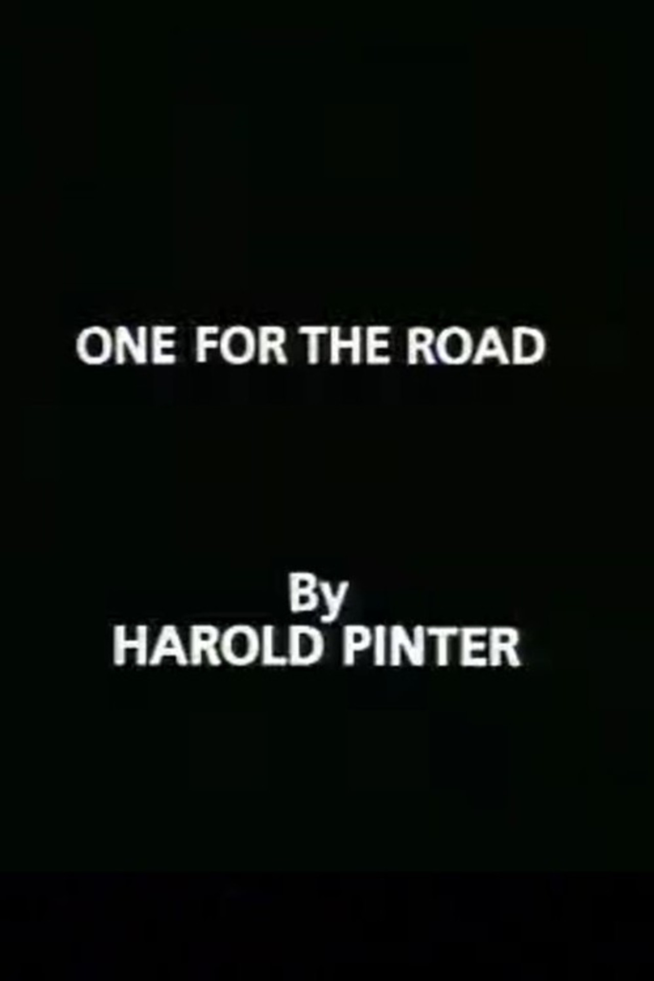 One for the Road