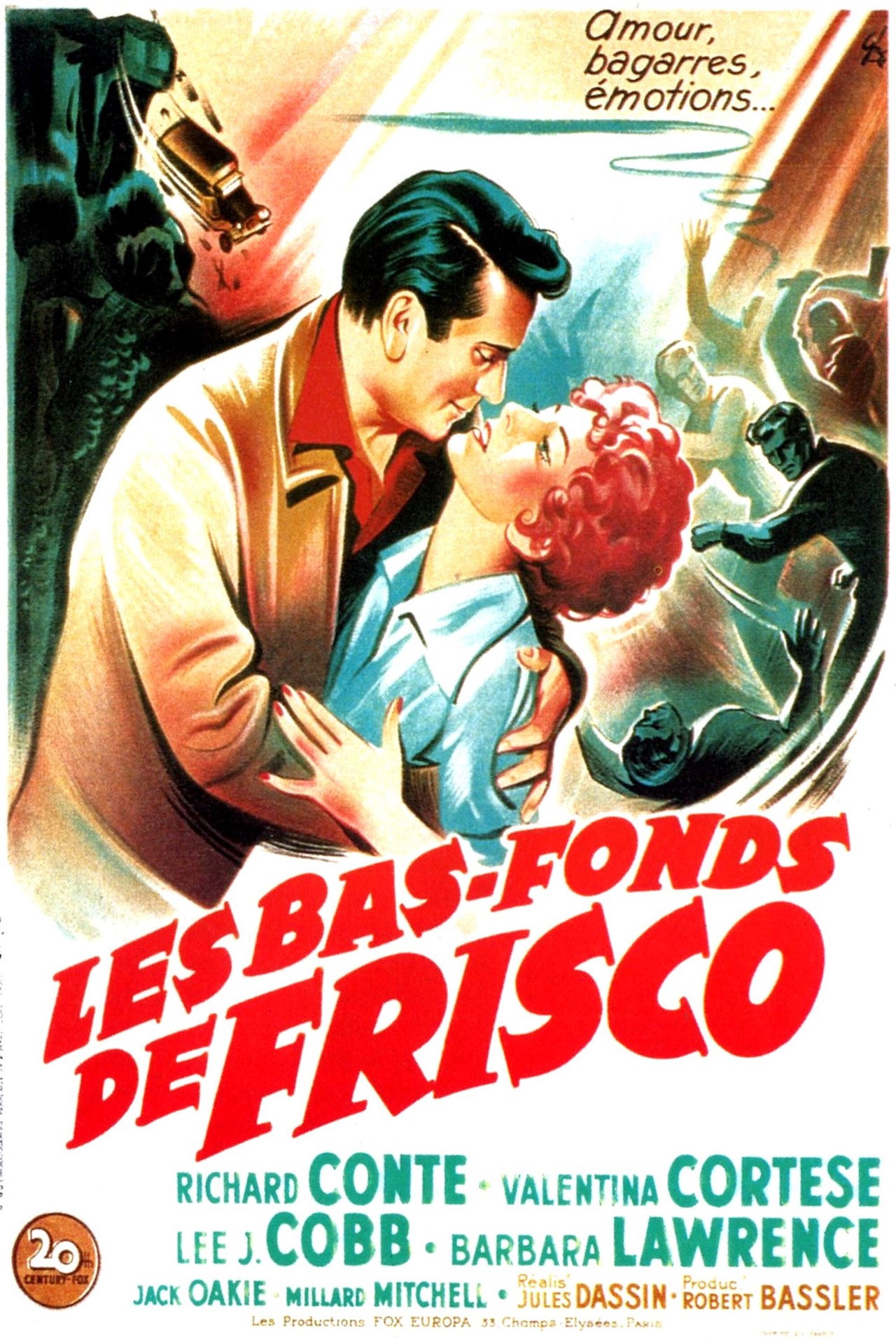 Les Bas-fonds de Frisco poster