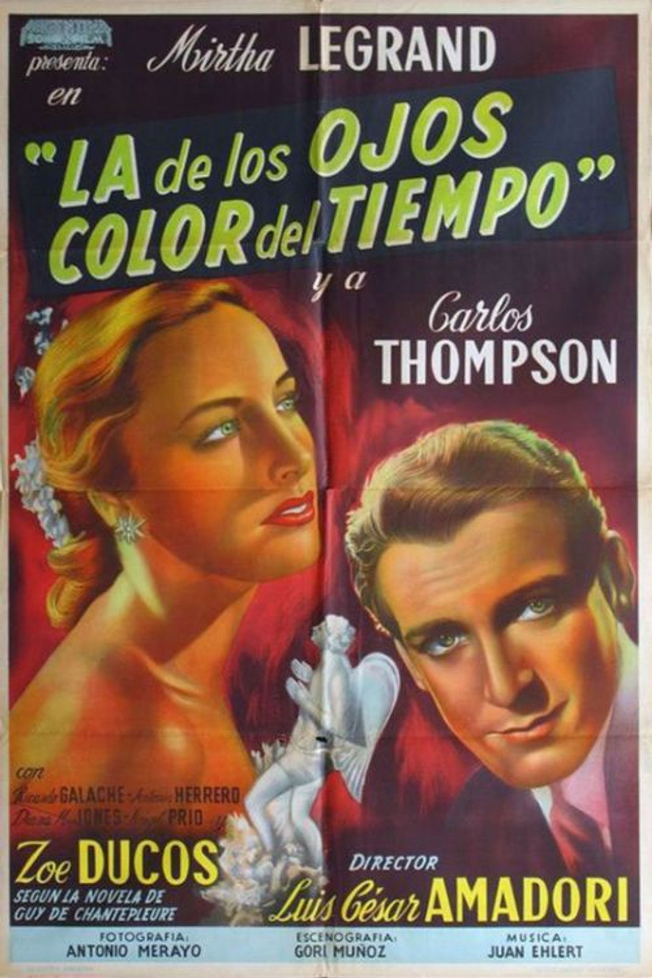 La de los ojos color del tiempo filmaffisch