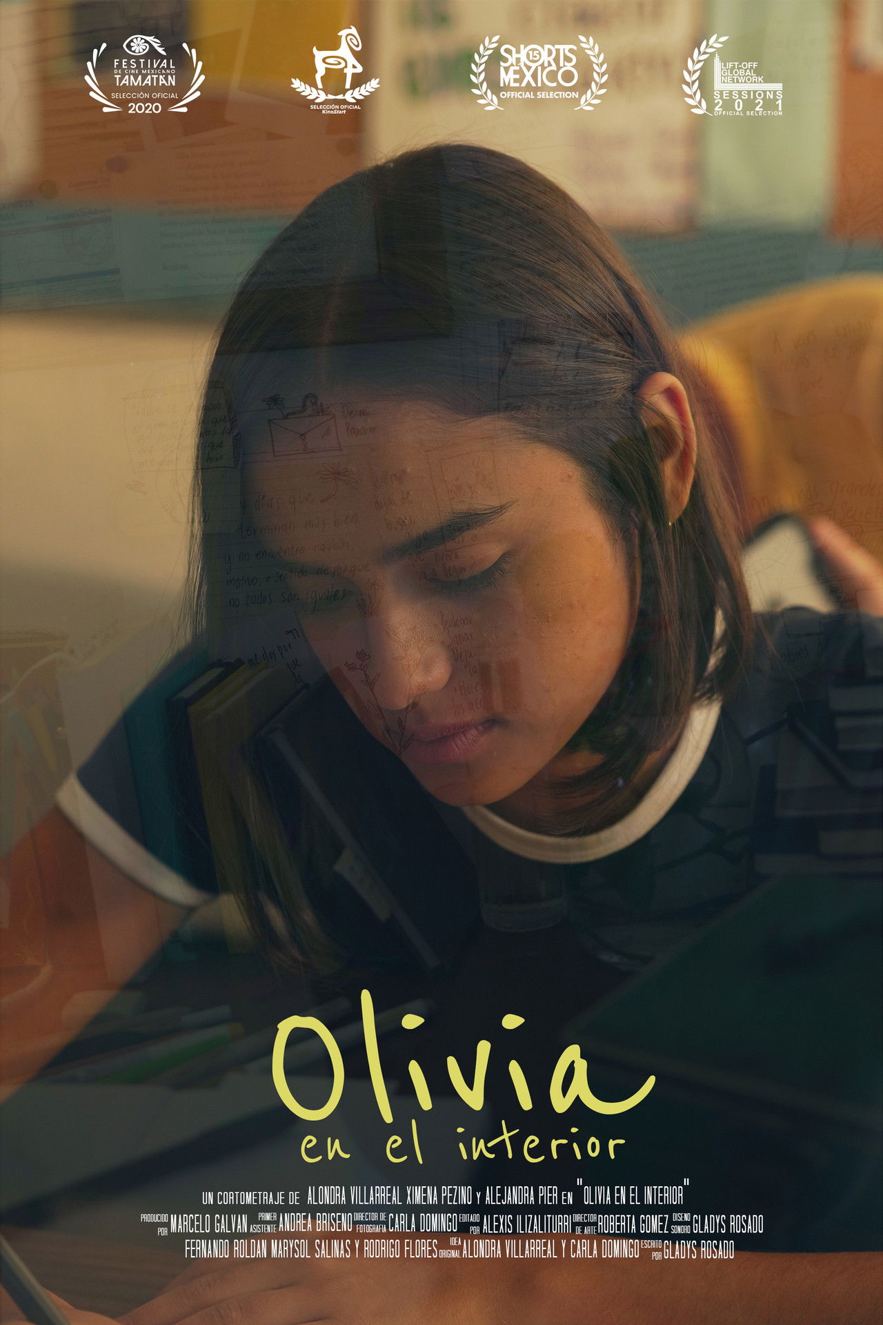 Olivia en el interior poster