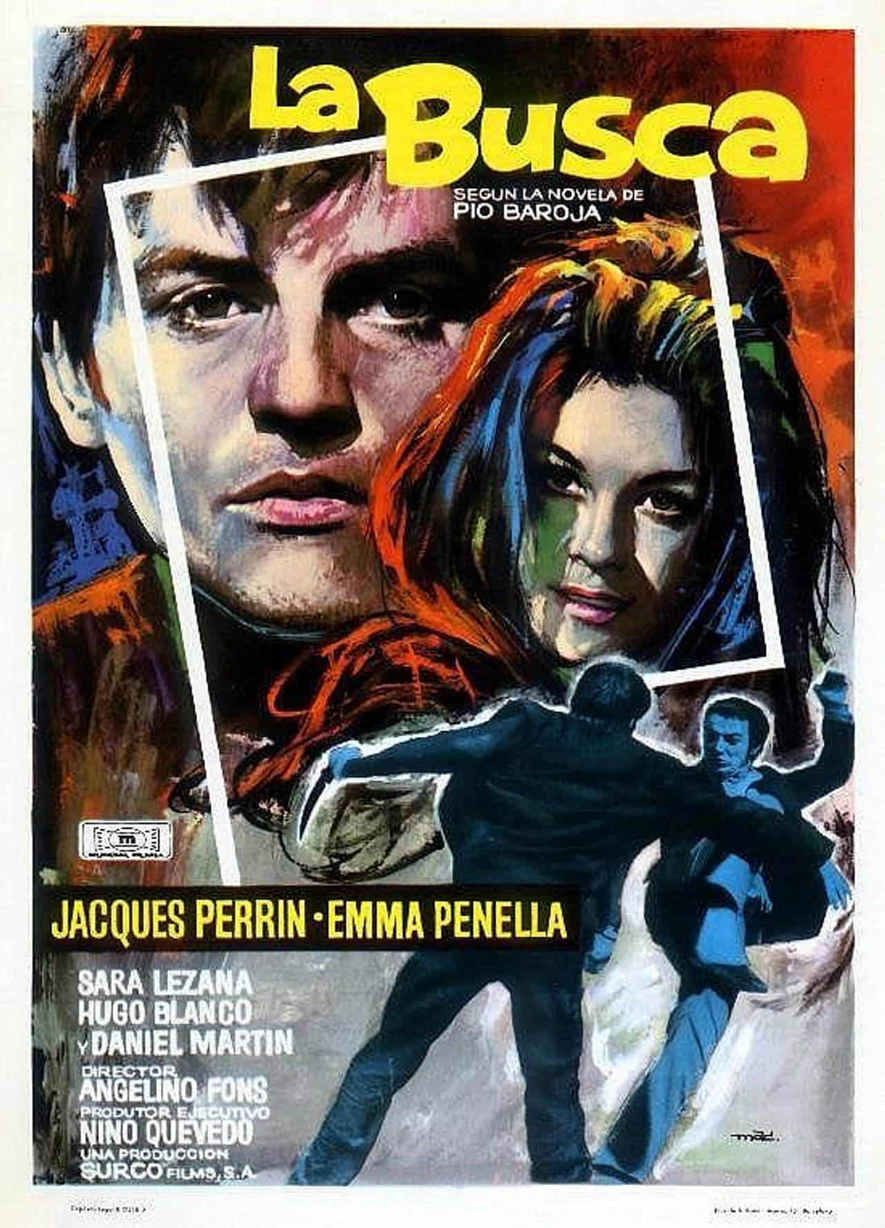 La busca filmaffisch