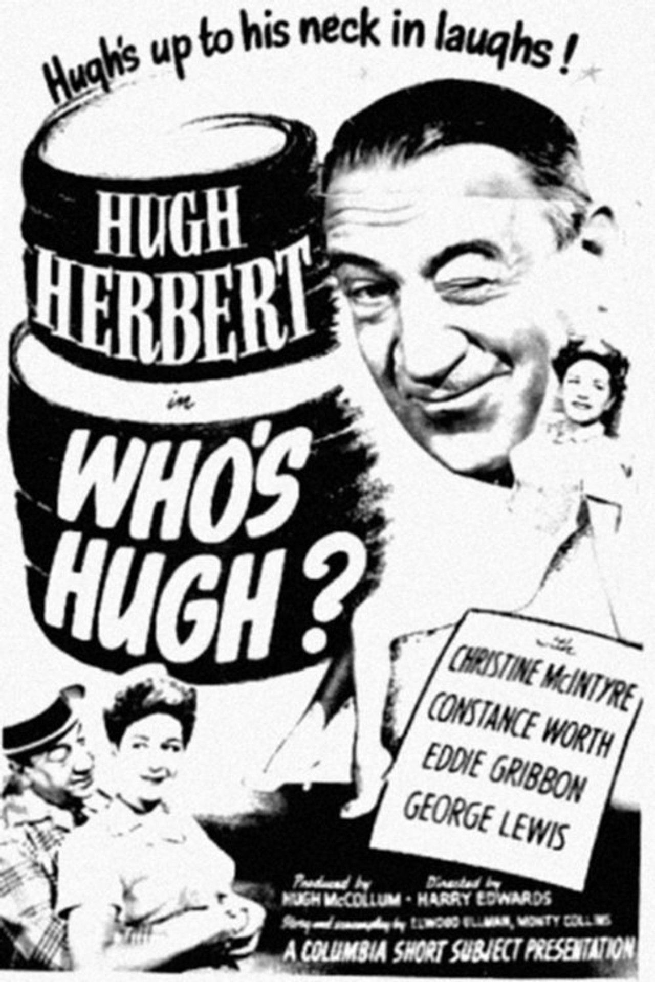 Who's Hugh? Backdrop