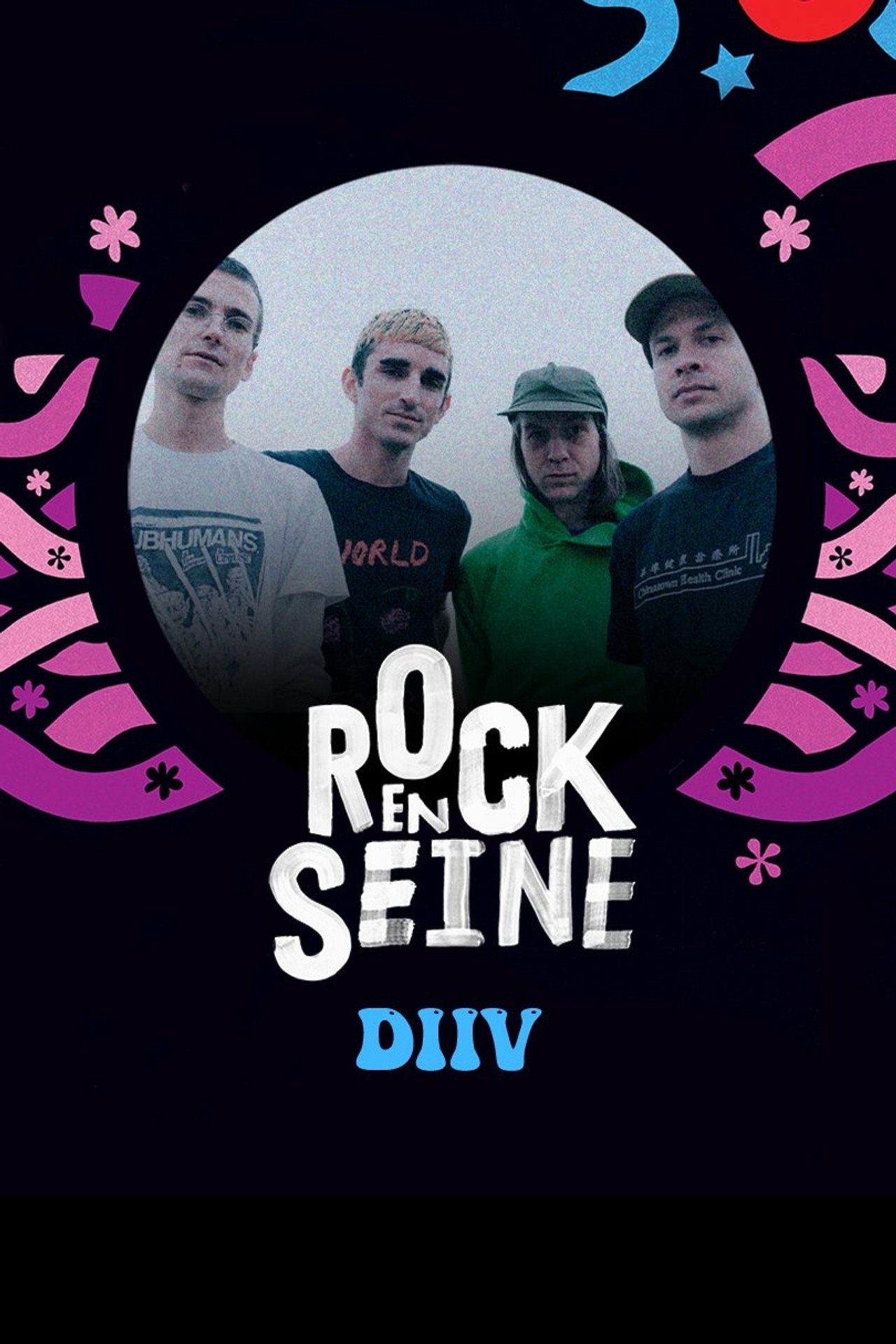 DIIV - Rock en Seine 2022 filmaffisch