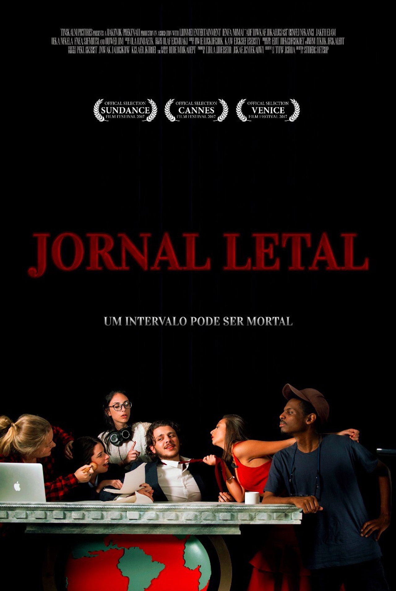 Jornal Letal Backdrop