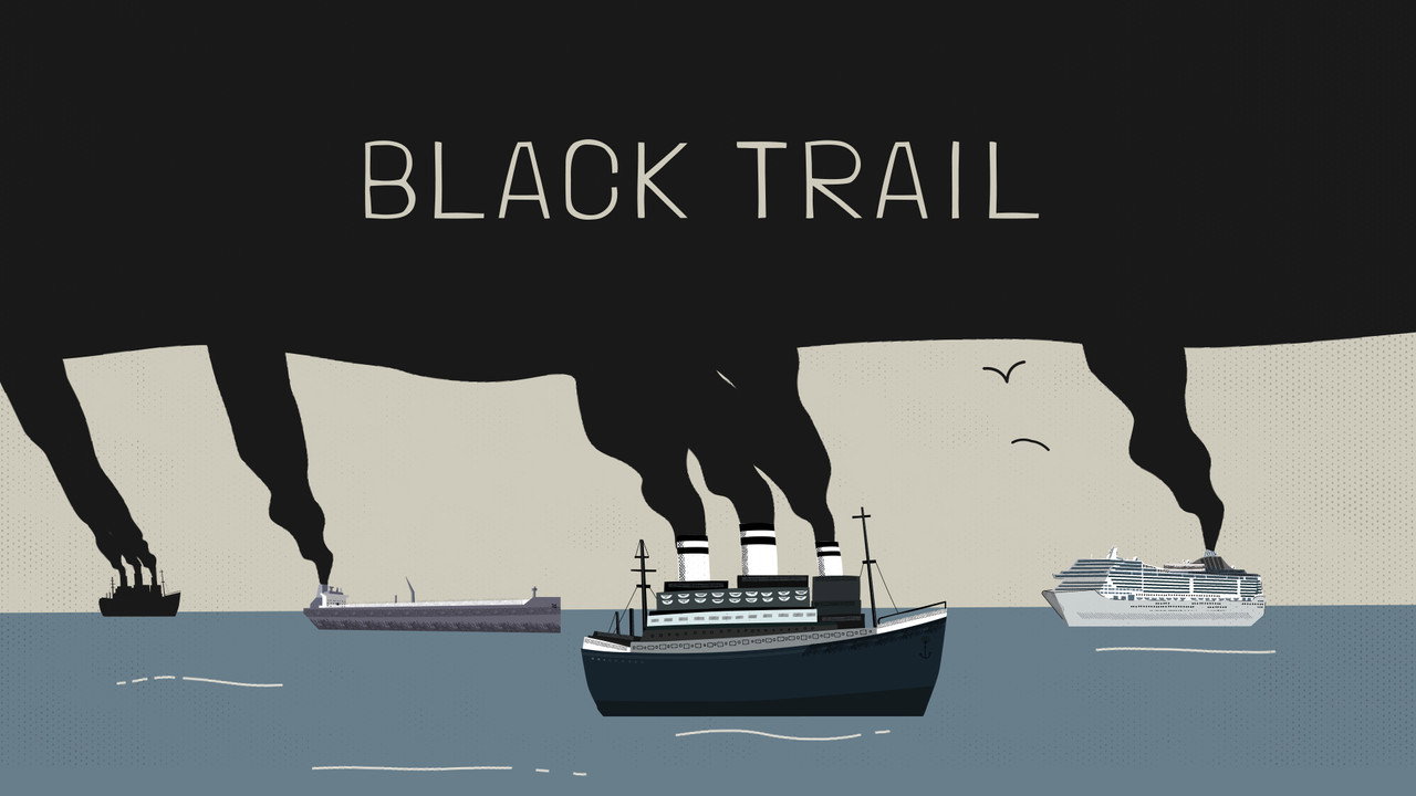 Backdrop for Black Trail