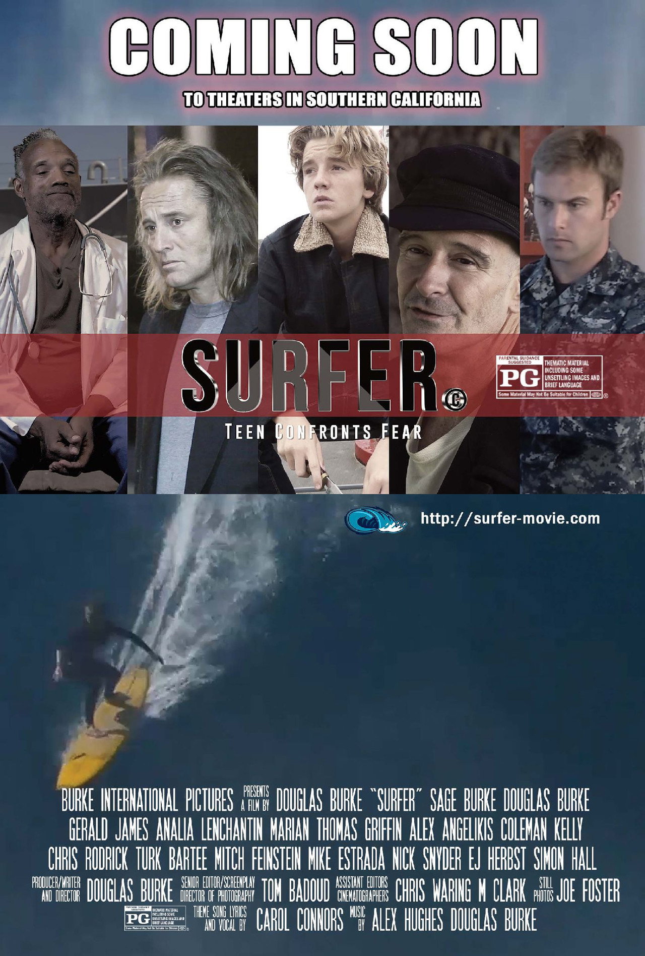 Surfer: Teen Confronts Fear filmaffisch
