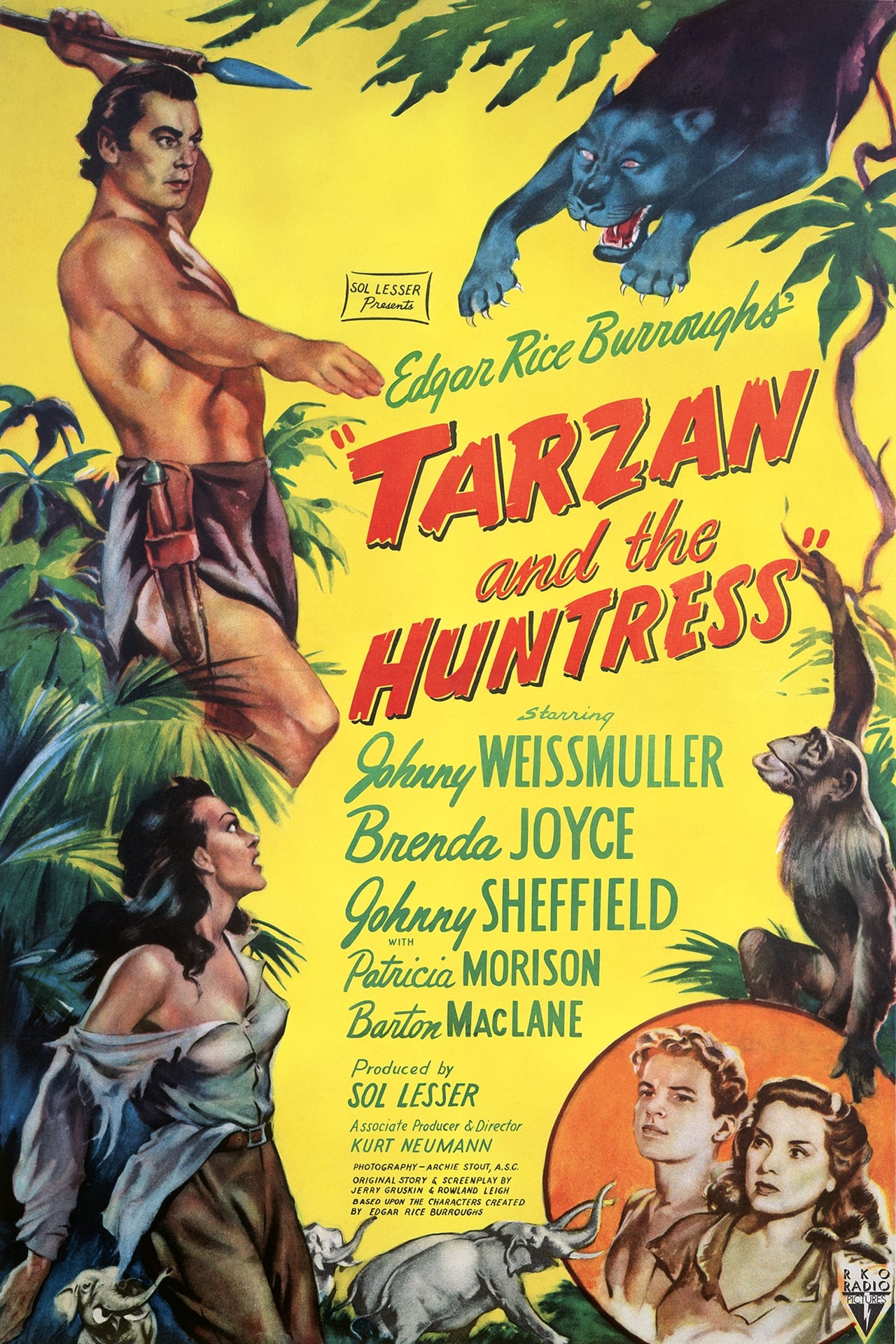 Tarzan And The Huntress (1947)