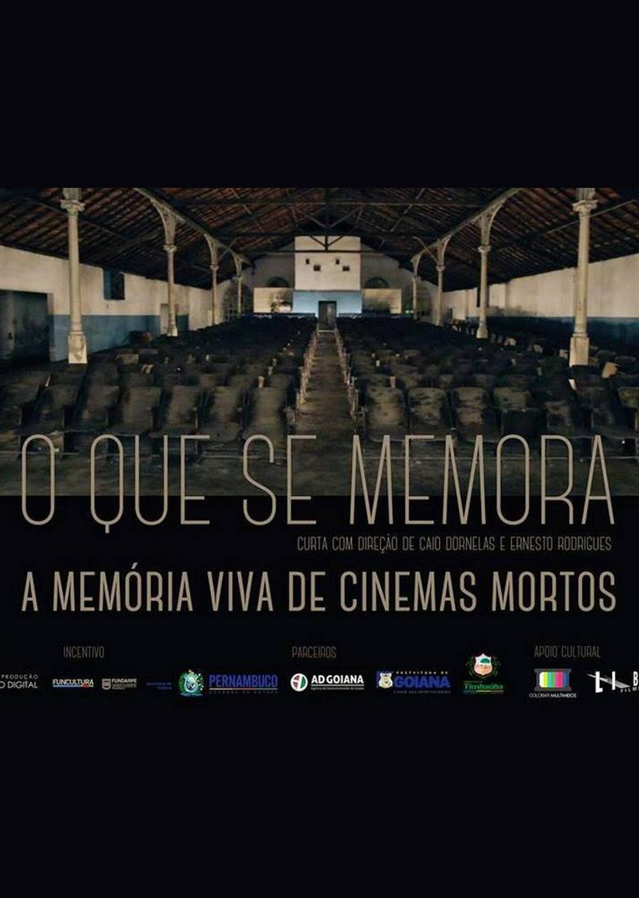 O que se memora filmaffisch