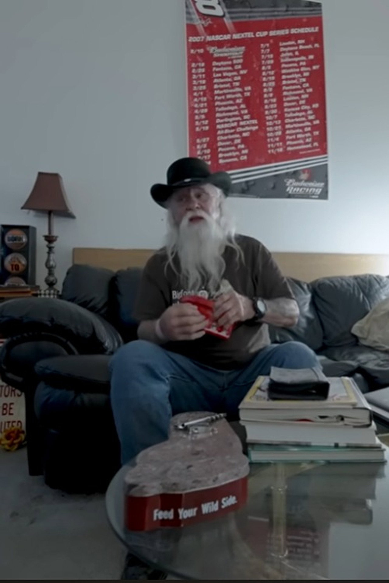 The Man Who Lives with Bigfoot filmaffisch