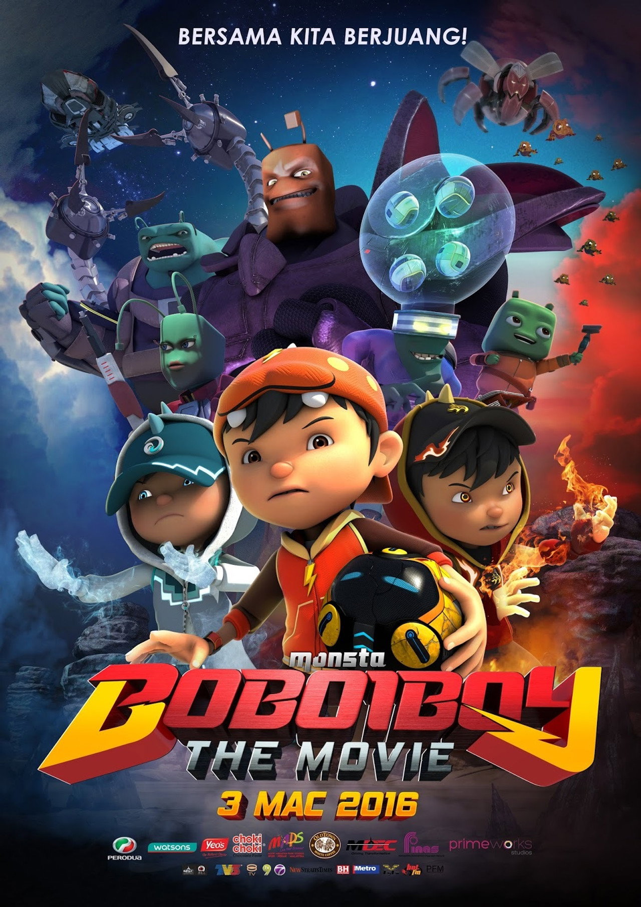 BoBoiBoy: The Movie filmaffisch