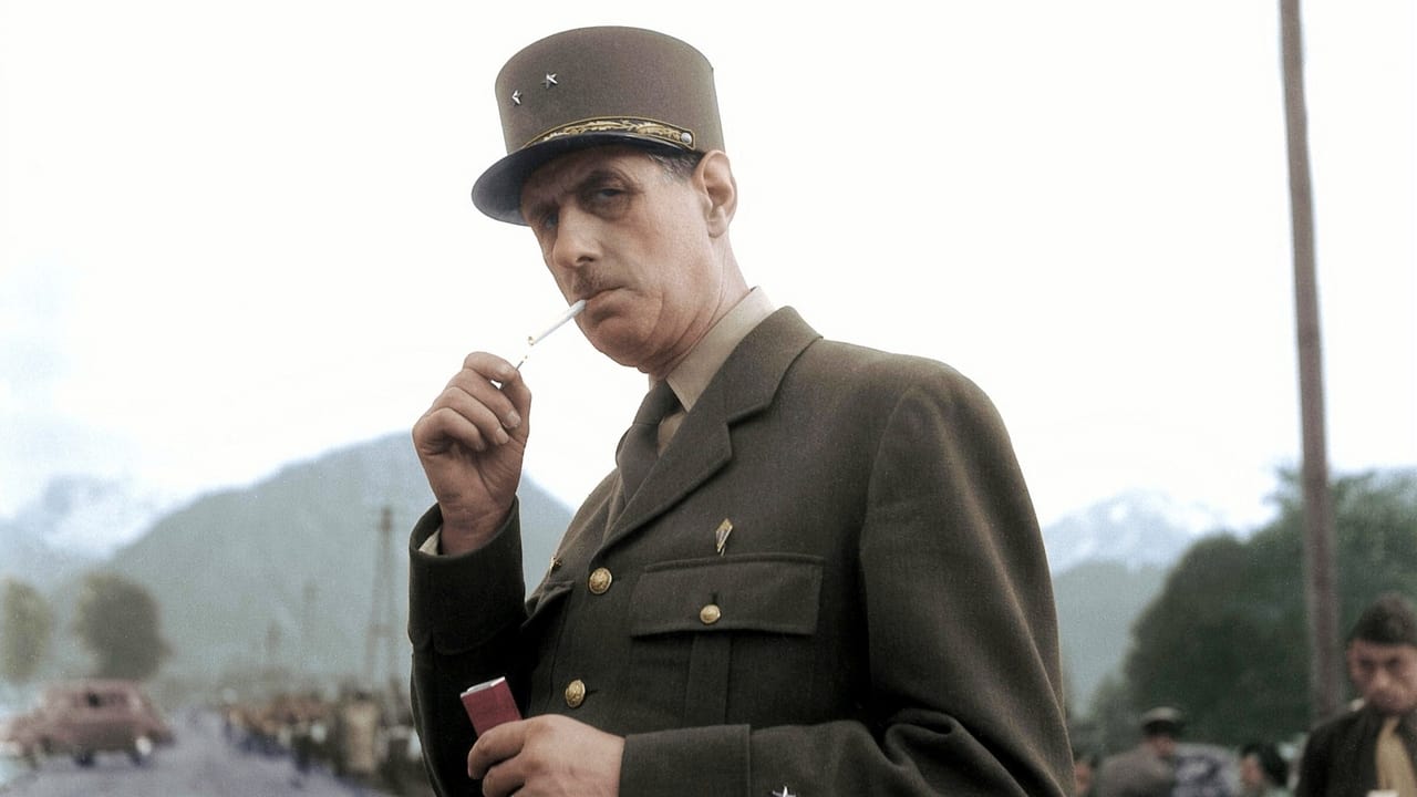 Scen från De Gaulle, histoire d'un géant