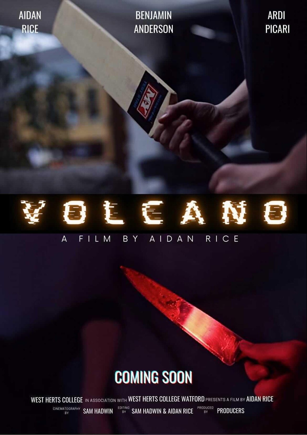 Volcano Backdrop
