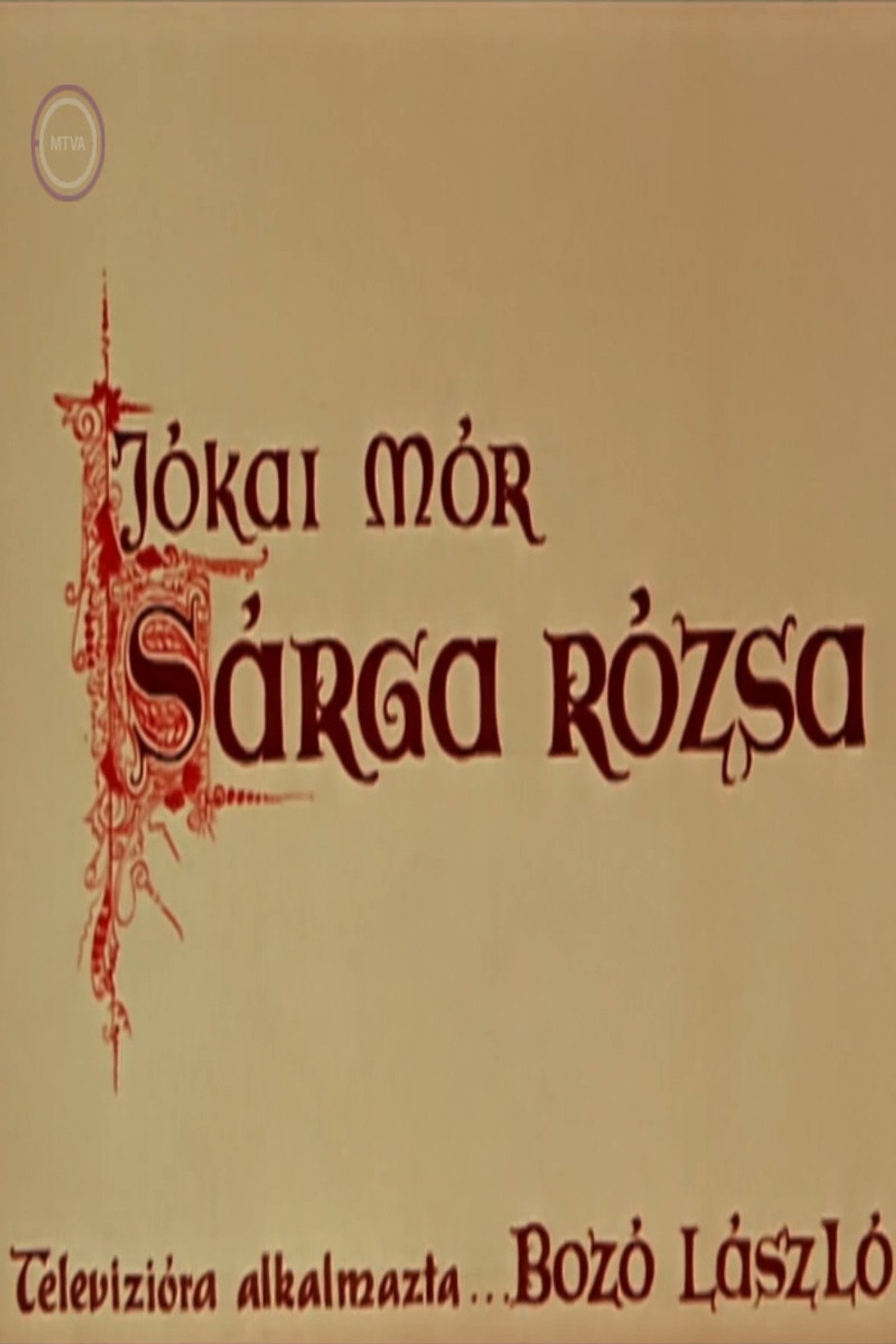 Sárga rózsa