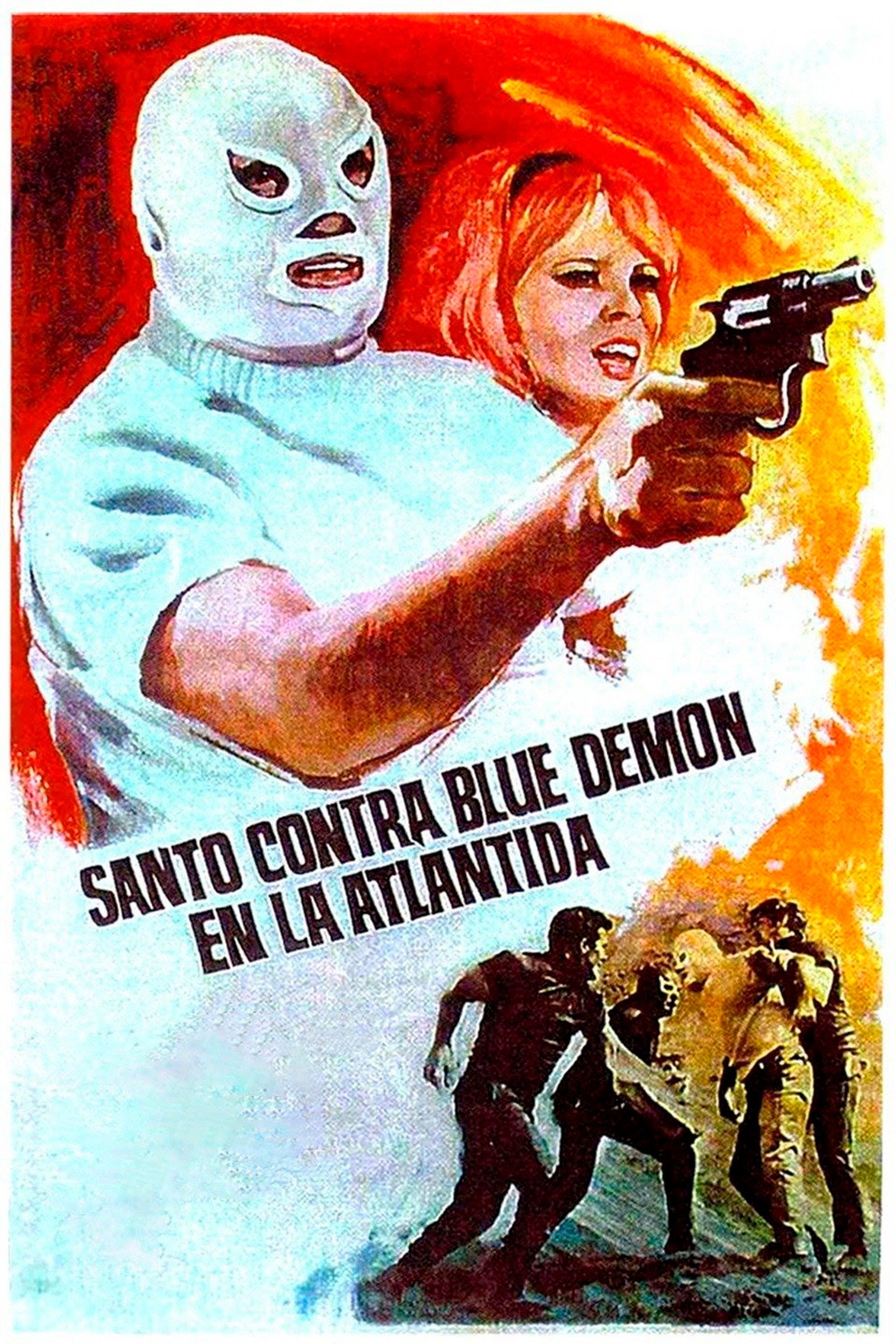 Santo vs. Blue Demon in Atlantis still 5