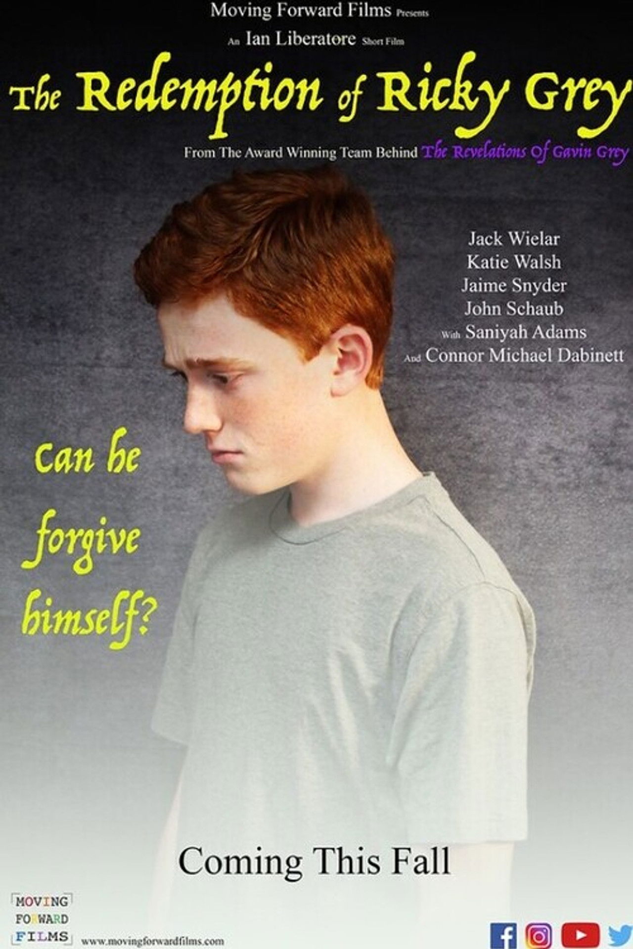 The Redemption of Ricky Grey Backdrop