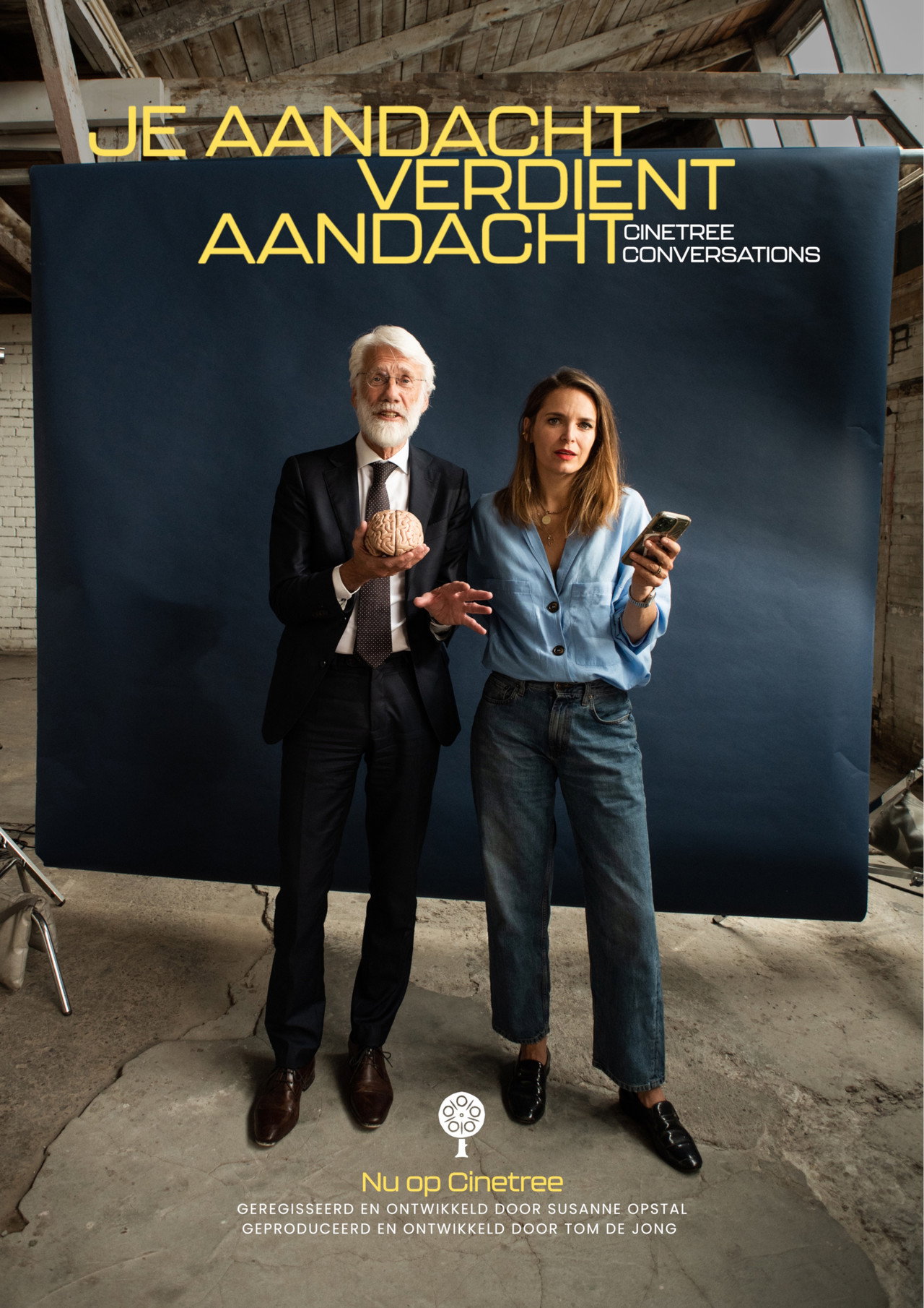 Je aandacht verdient aandacht filmaffisch