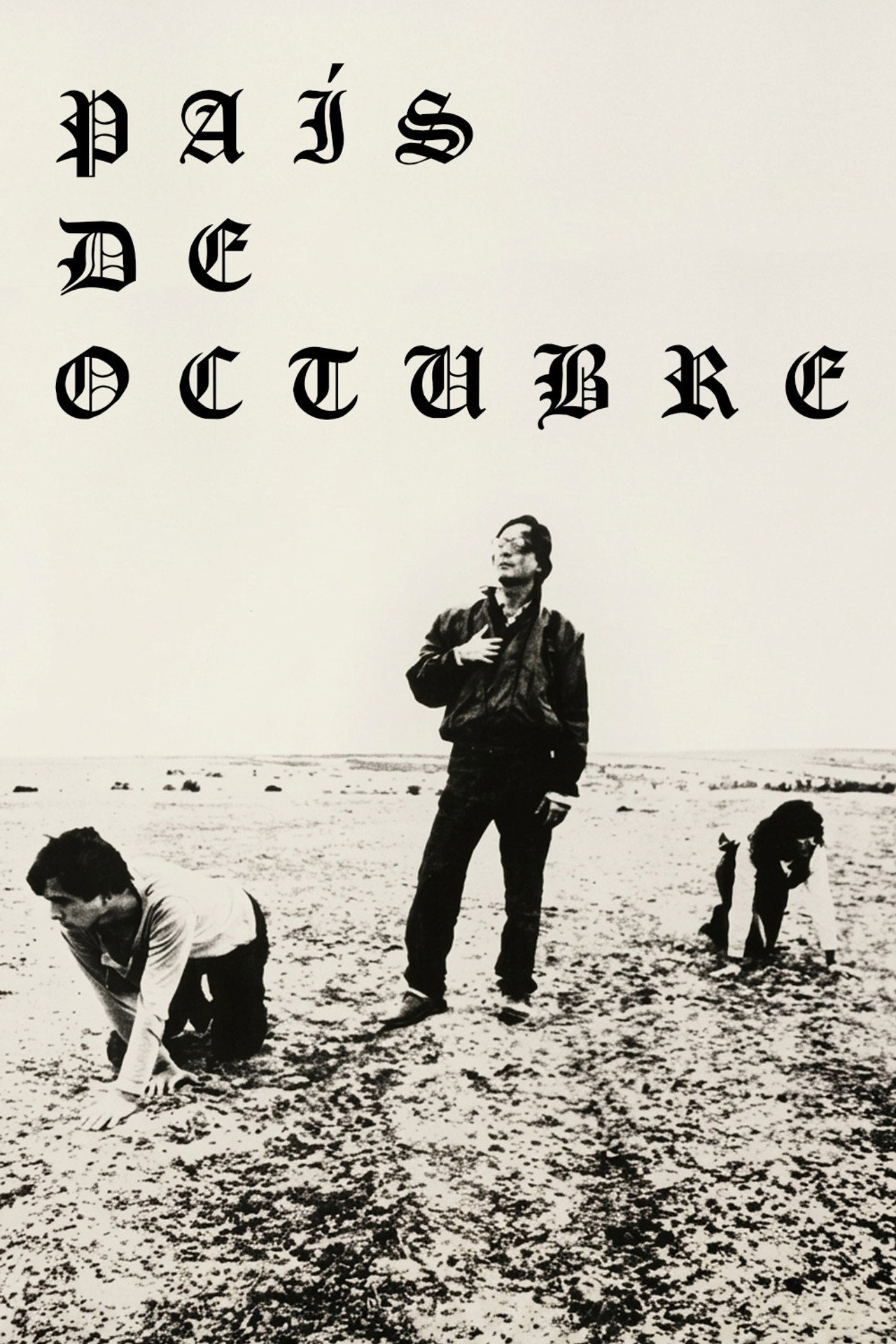 País de octubre poster