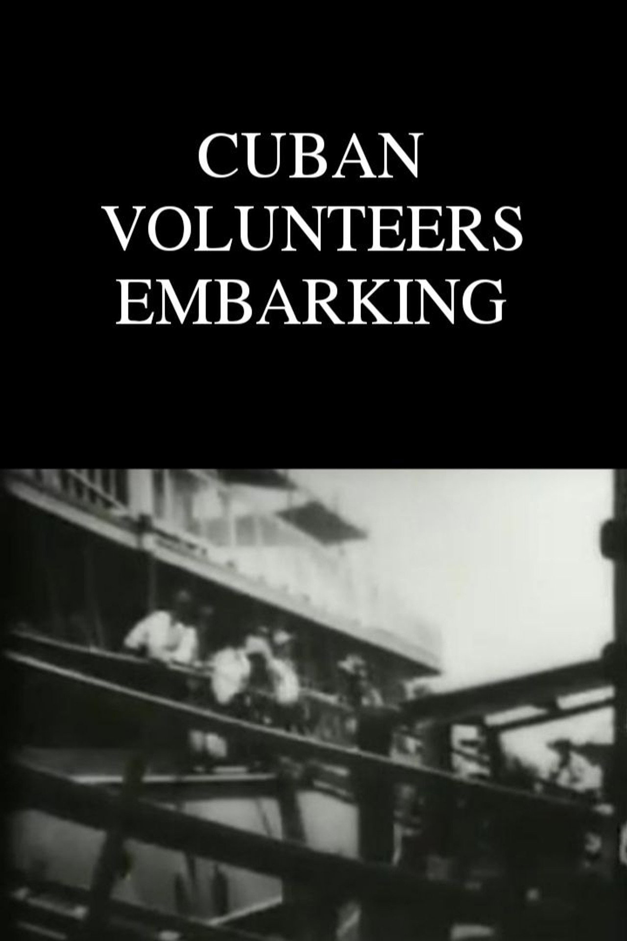 Cuban Volunteers Embarking