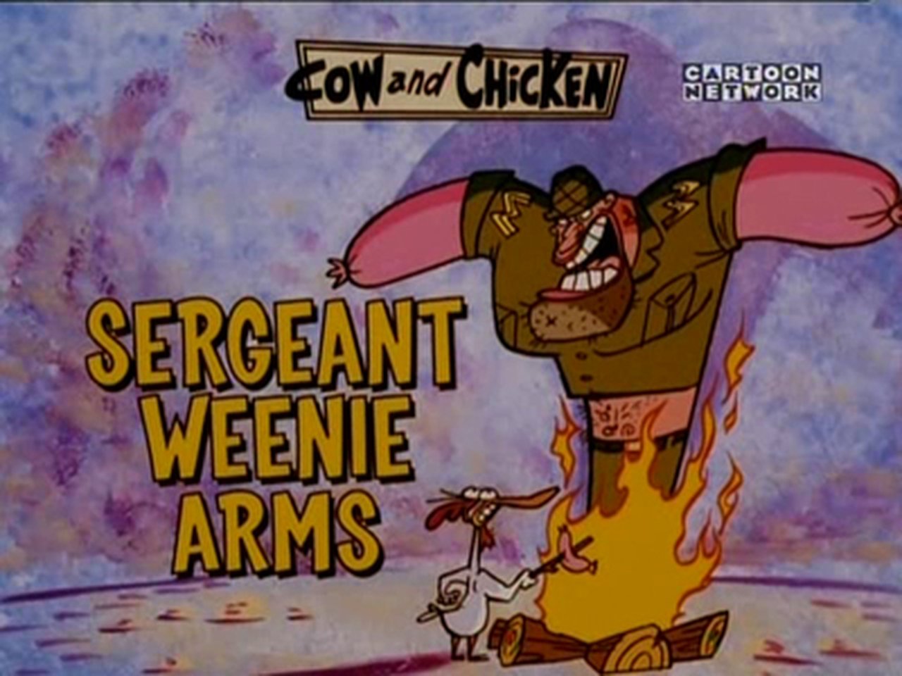 Cow and Chicken - Season 3 Episode 7 : Sergeant Weenie Arms