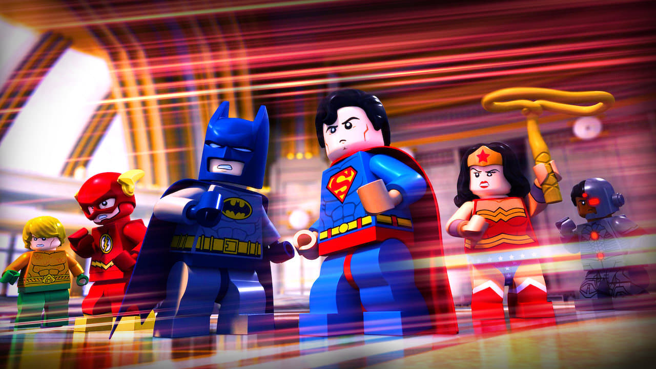 LEGO DC Comics Super Heroes: Batman Be-Leaguered background