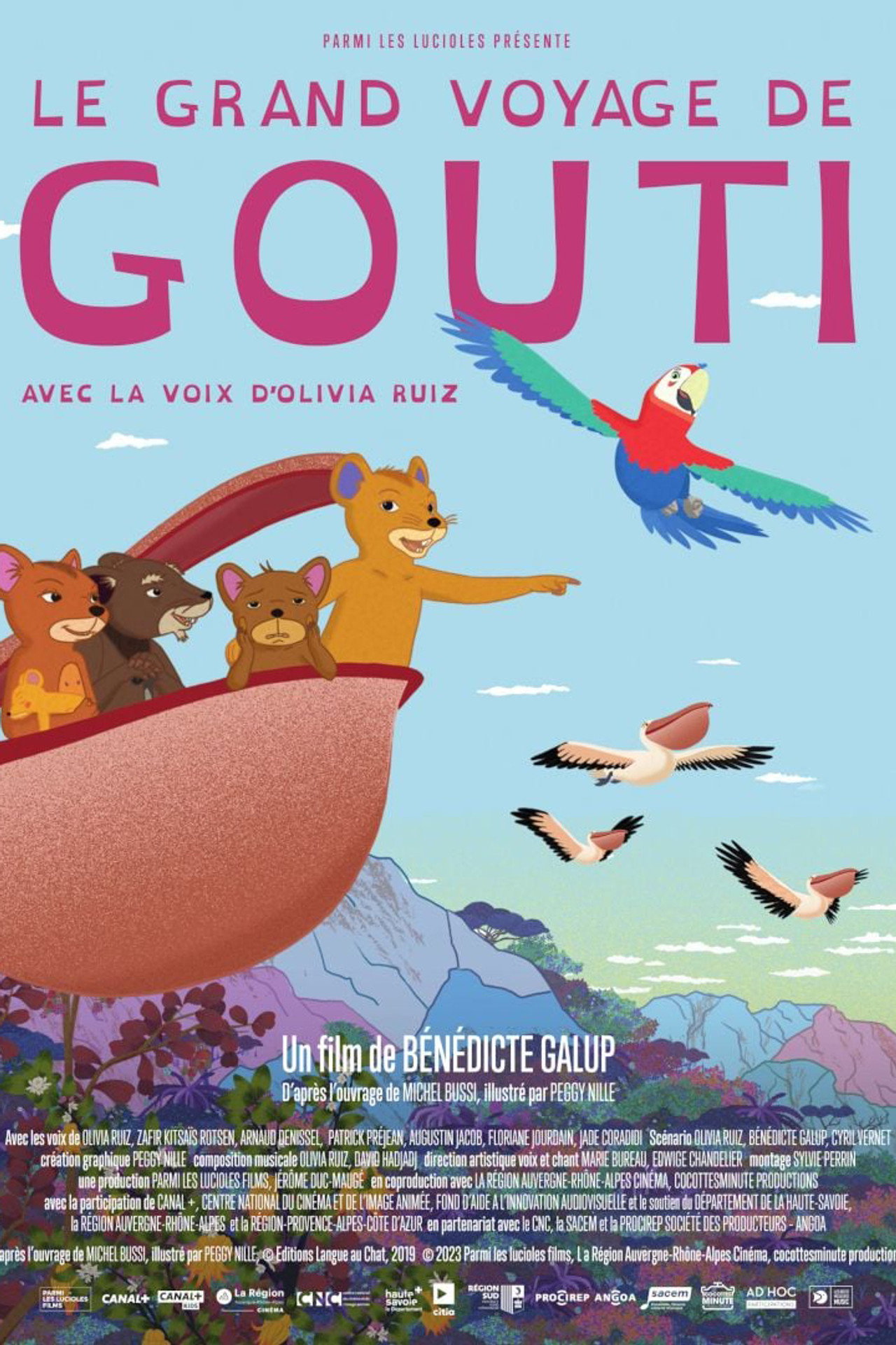 Le Grand voyage de Gouti filmaffisch