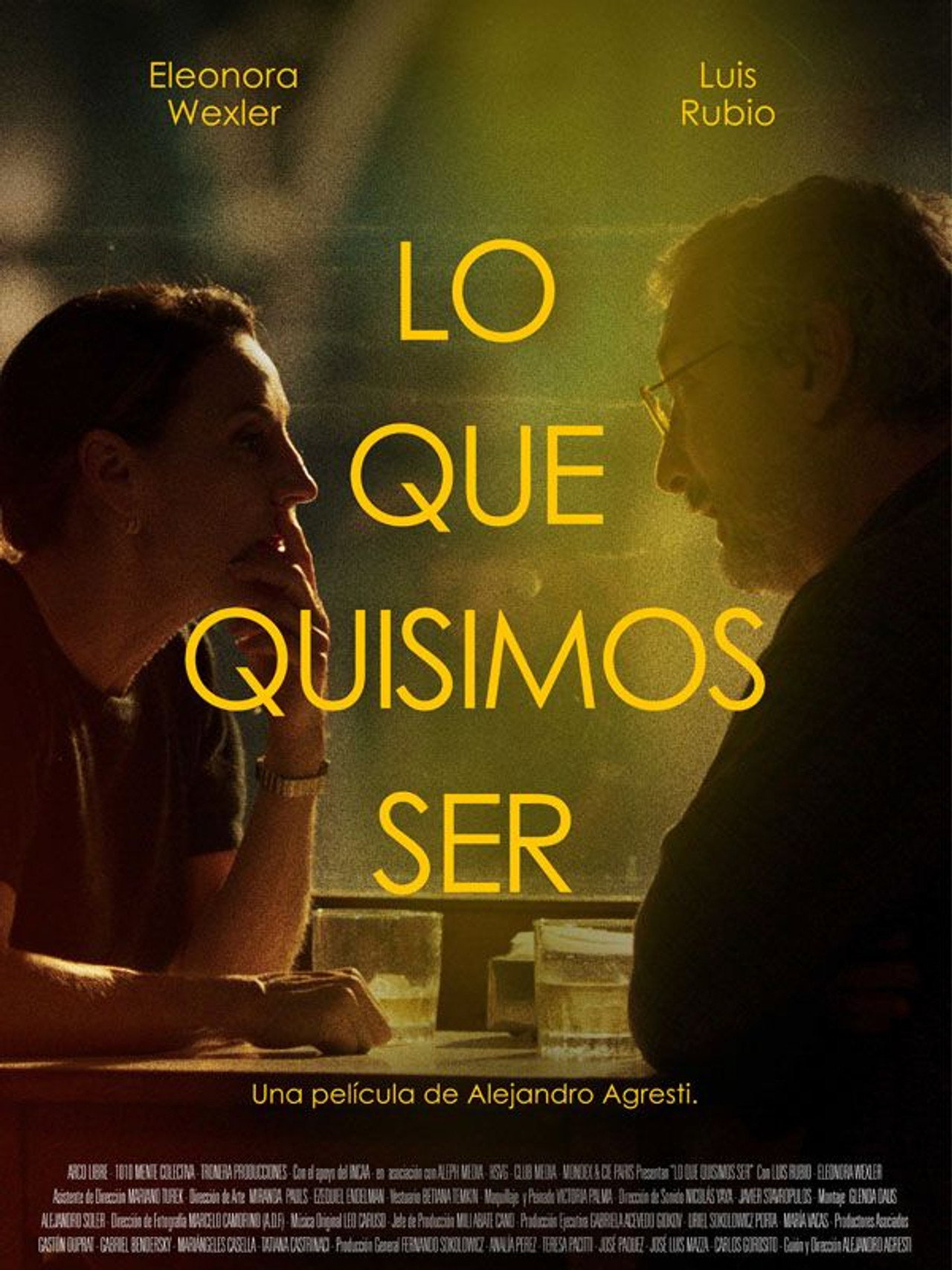 Lo que quisimos ser filmaffisch