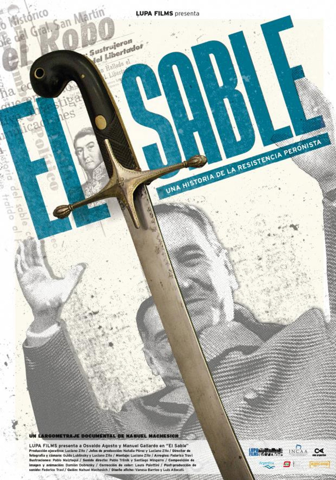 El sable filmaffisch