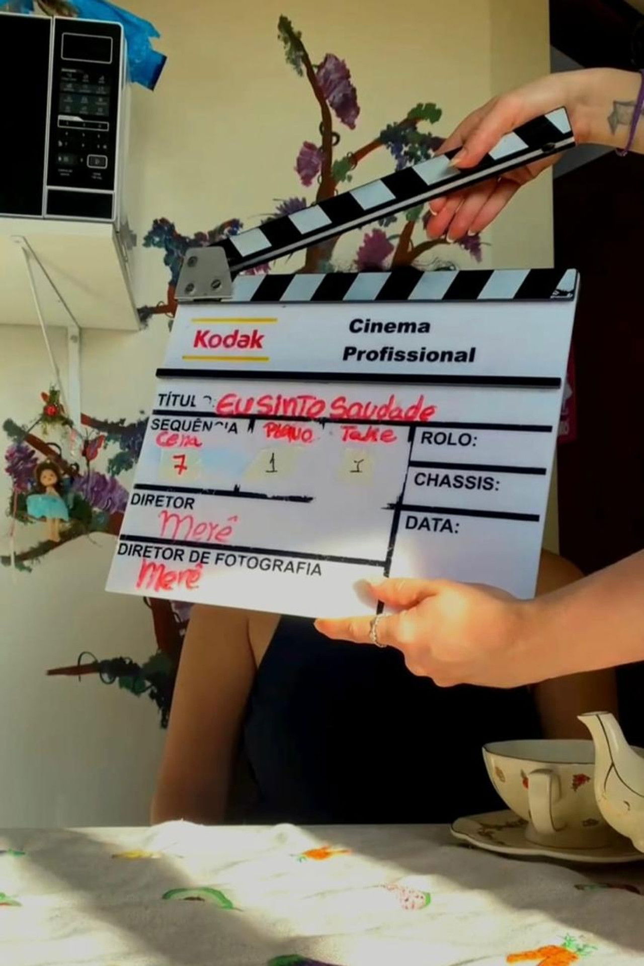 Eu Sinto Saudade Backdrop