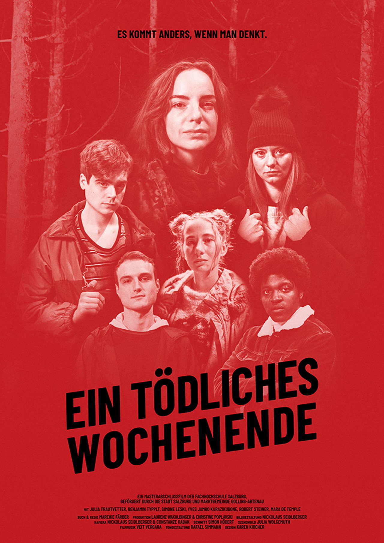 Ein tödliches Wochenende filmaffisch