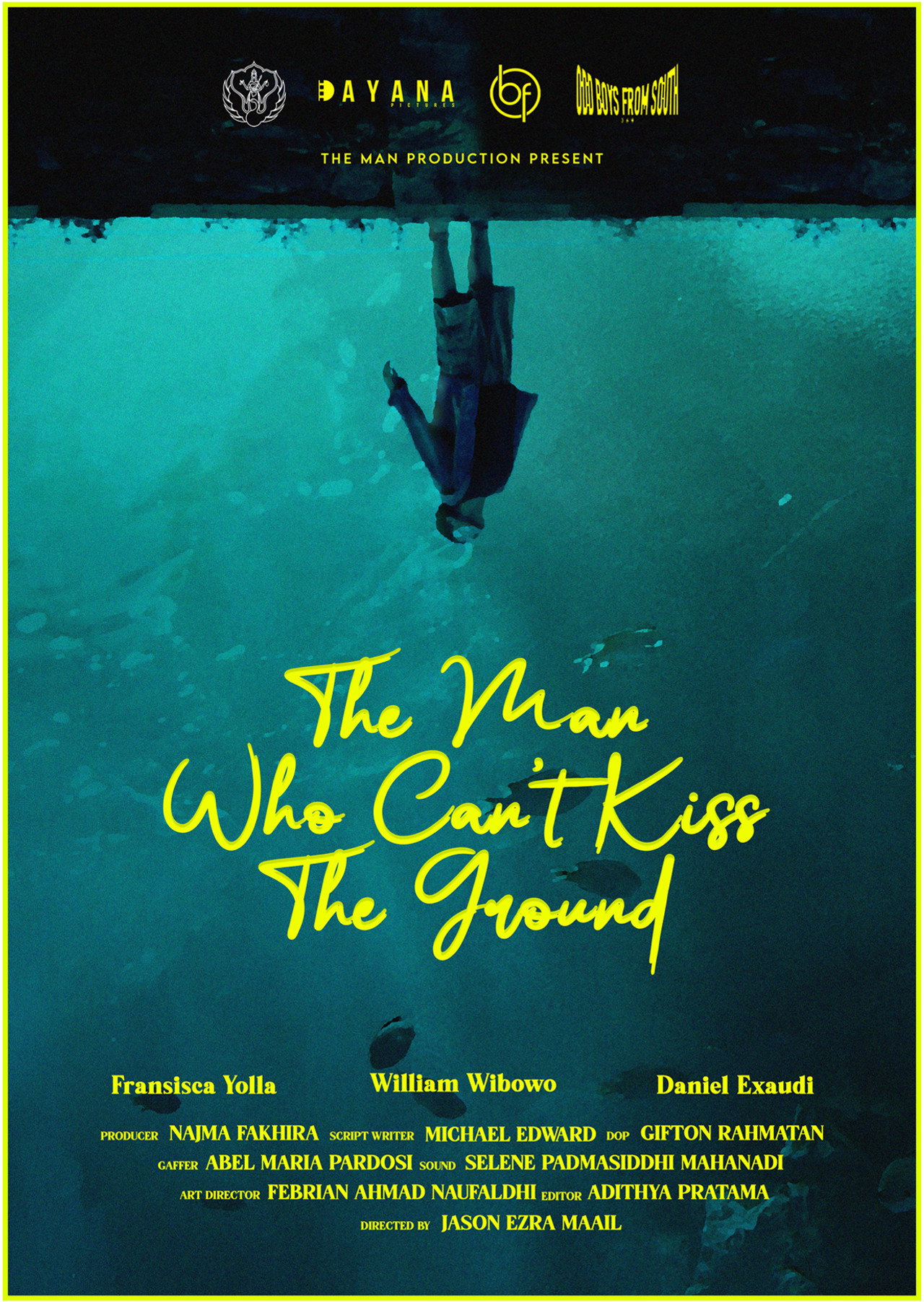 The Man Who Can't Kiss The Ground filmaffisch