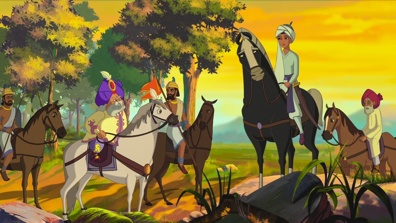 Scen från The Knight and the Princess