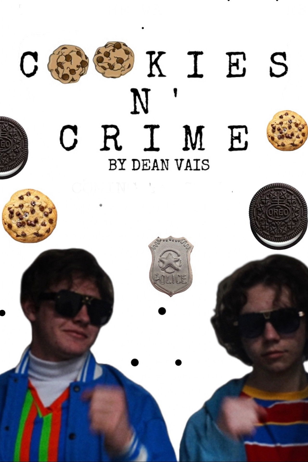 Cookies N' Crime Backdrop