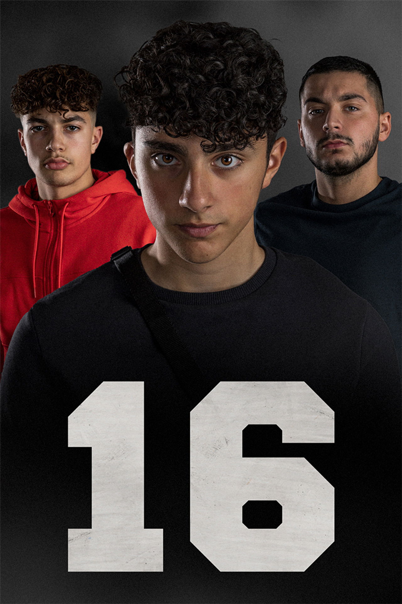 The title 16 can be translated to Albanian as 16. Since it is a numerical title, it remains the same in both languages backdrop